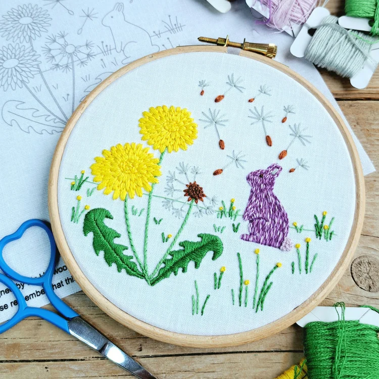 How I Stitched the Rabbit Panel: A Step-by-Step Guide — Bluebell Love