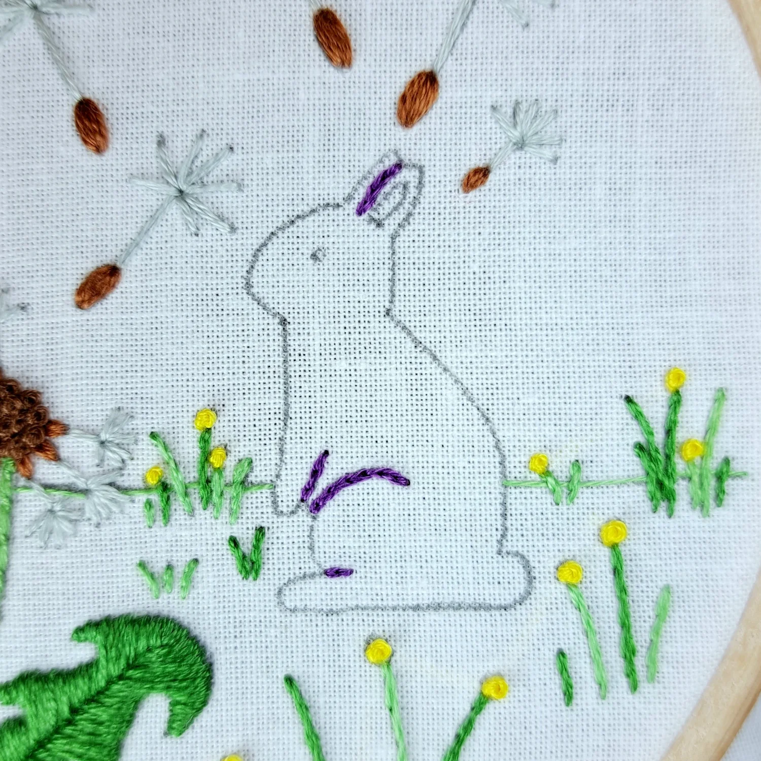 How I Stitched the Rabbit Panel: A Step-by-Step Guide — Bluebell Love