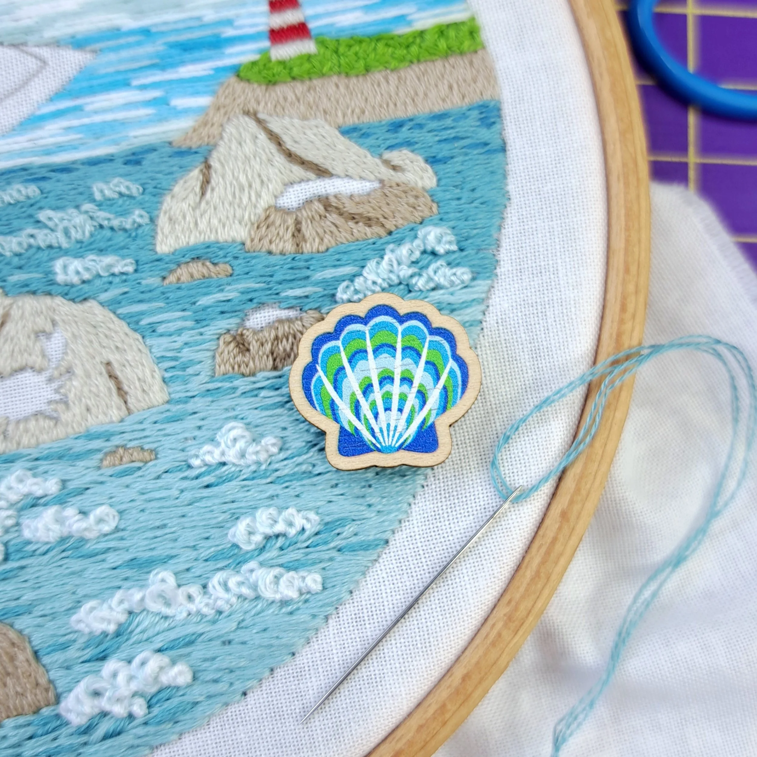 Shell Magnetic Needle Minder