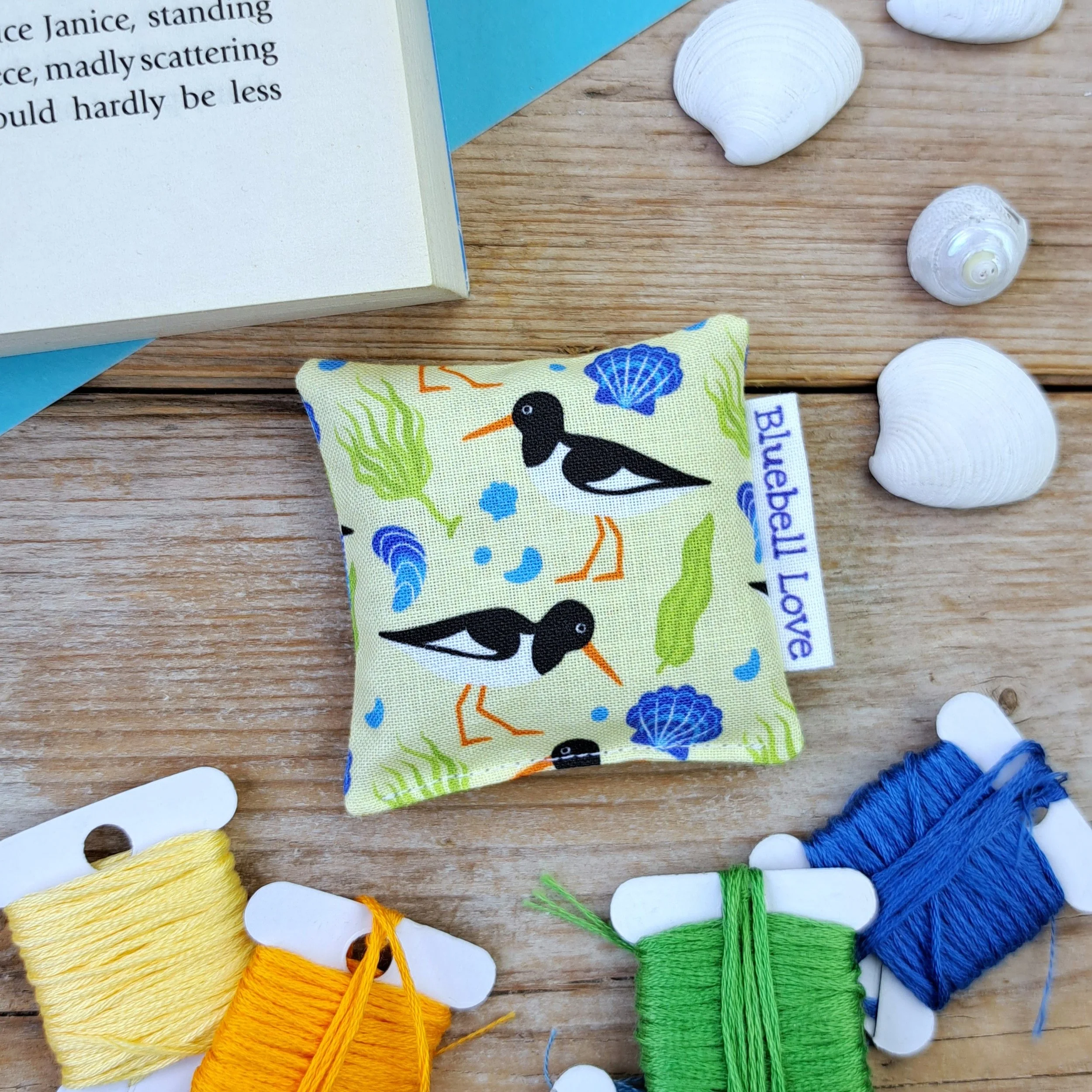 Oyster catcher Mini Lavender Bag 2.jpg