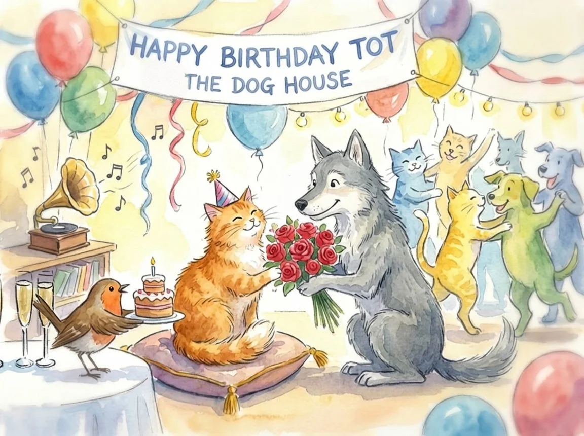 It's TOT's Day! Let's sing to friends, pets and flowers!