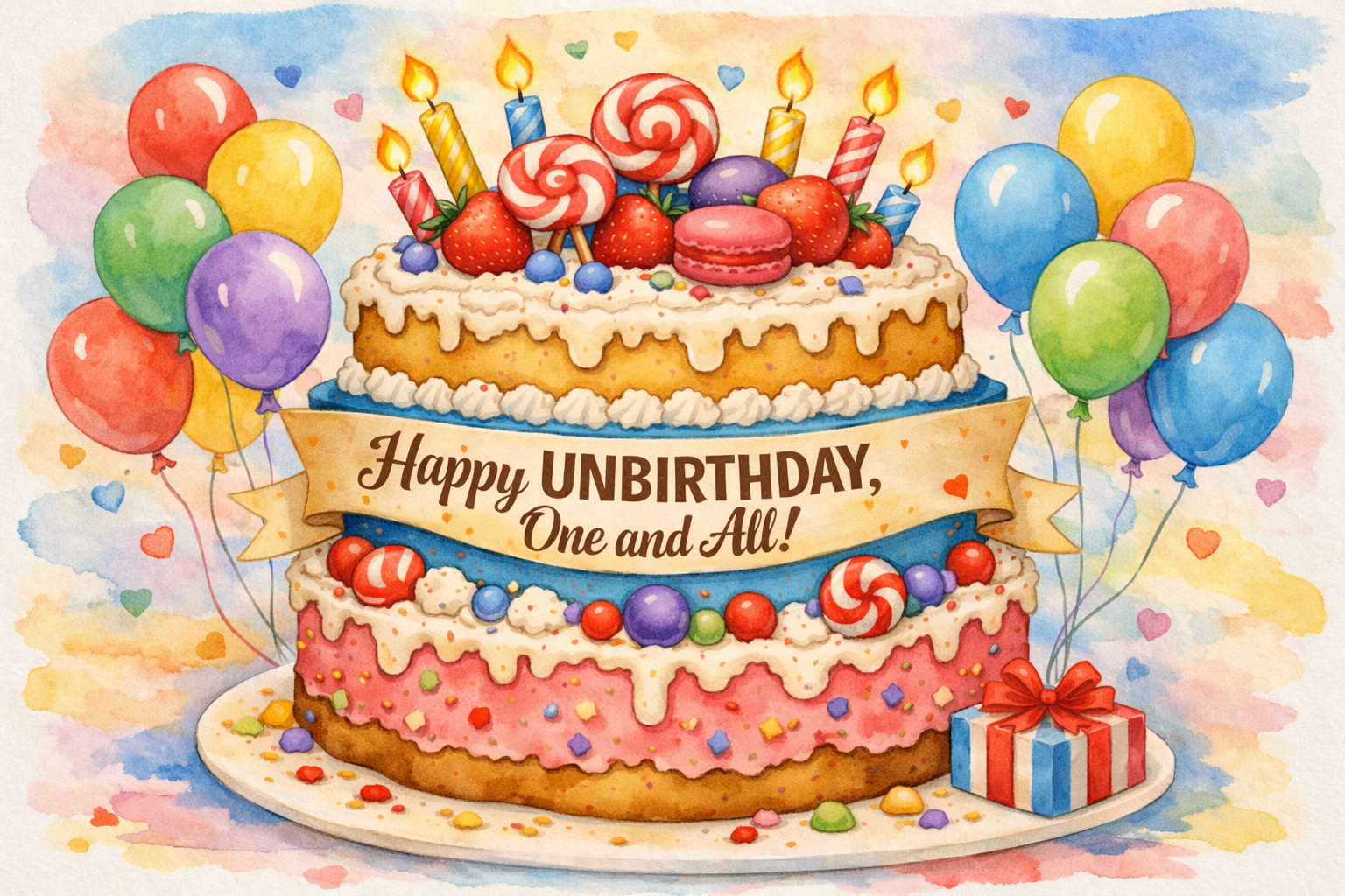 A Very Merry Unbirthday to All!!🎉