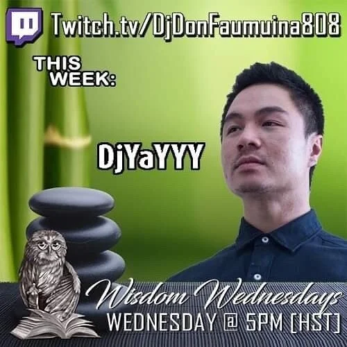Wisdom Wednesdays today with the legend @donfaumuina , your chance to find out how crazy I really am 🥳 2PM AEDT / 5PM HST / 10PM EST