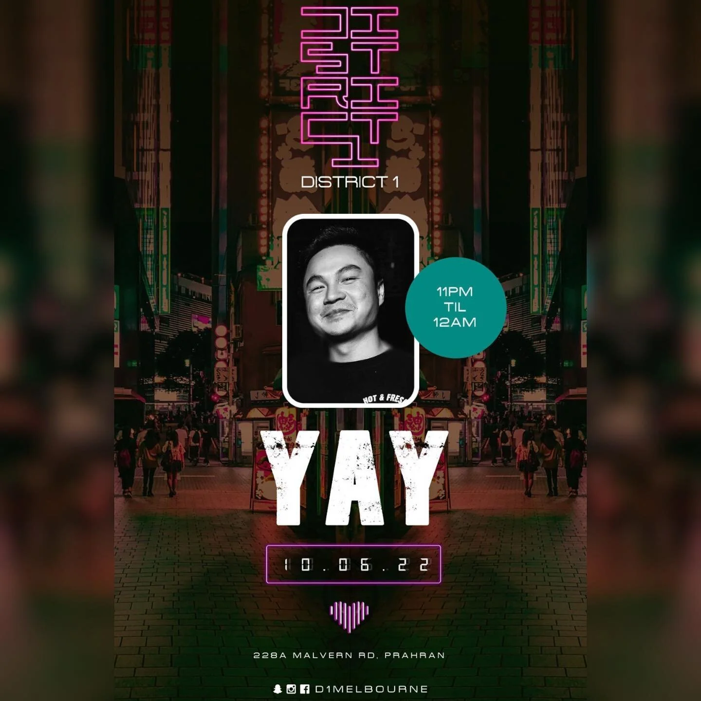 &ldquo;Meet me at the club&hellip; it&rsquo;s going downnnnn&rdquo; YUNG JOC @d1melbourne 🥳🥳🥳