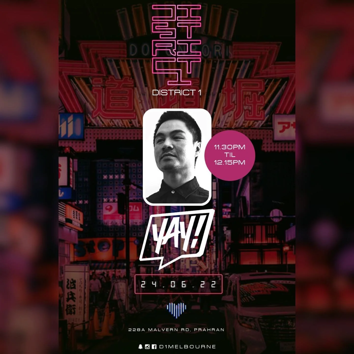 Handstand twerking from 11:30PM - 12:15AM (NO PROMISES 🙃🍑) @d1melbourne