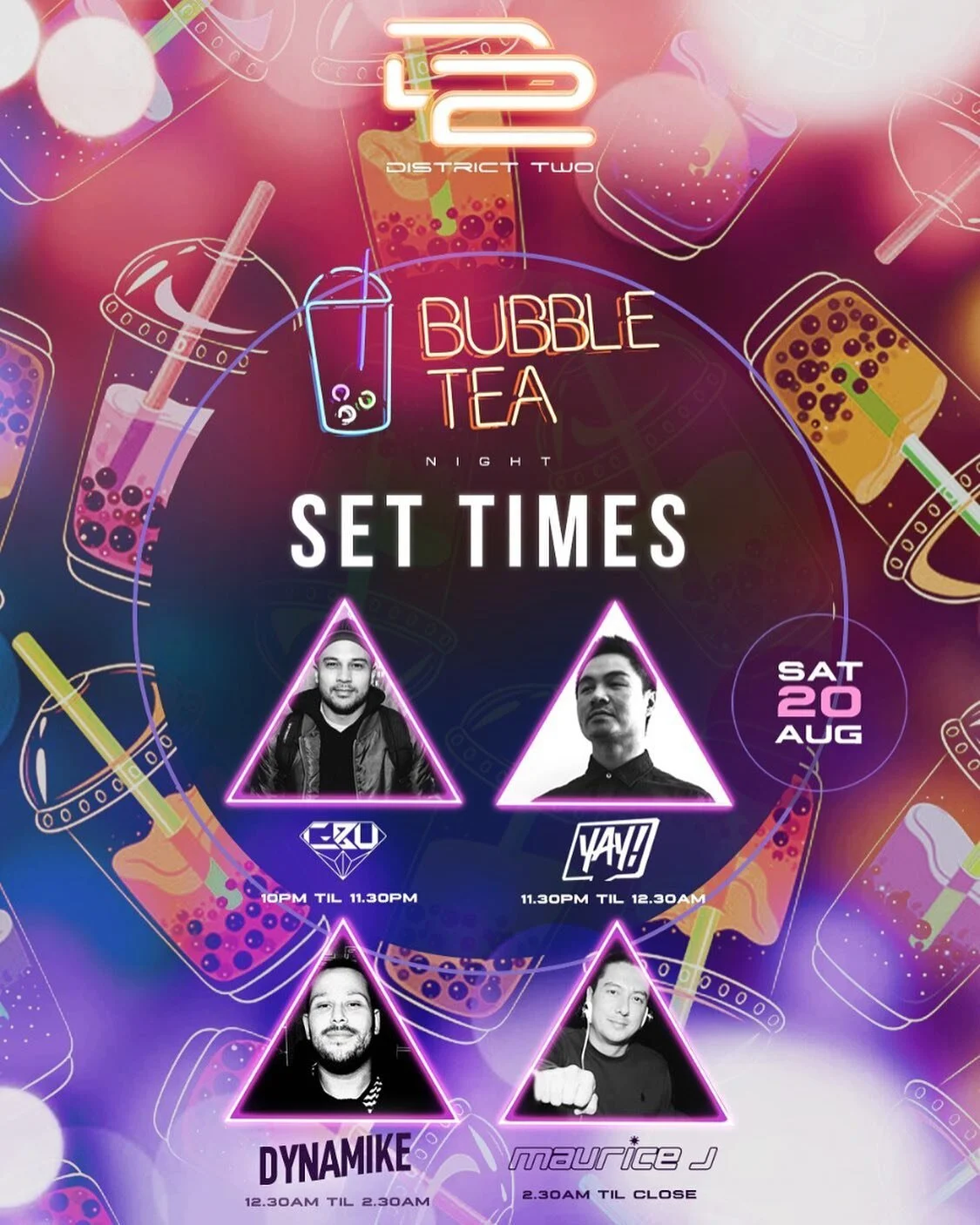 Drinking boba tea from 11:30PM TO 12:30AM 🧋🧋🧋 @district2.melbourne