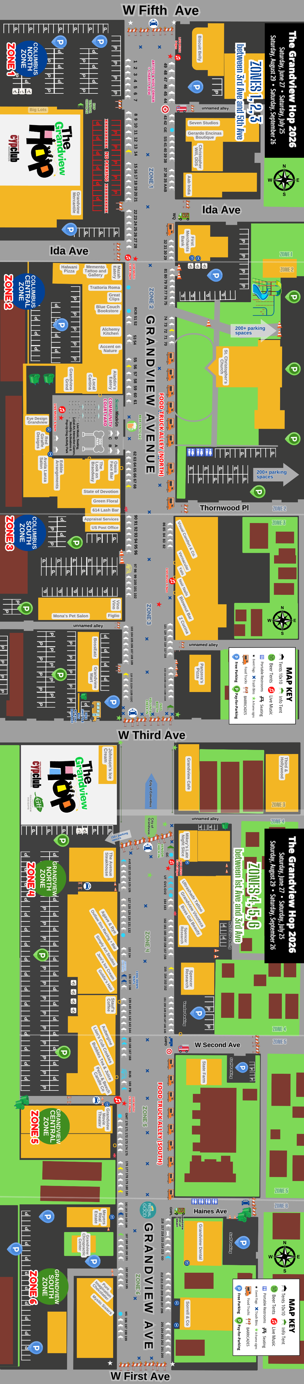 The Grandview Hop x FFG Sept 2026 Event Map