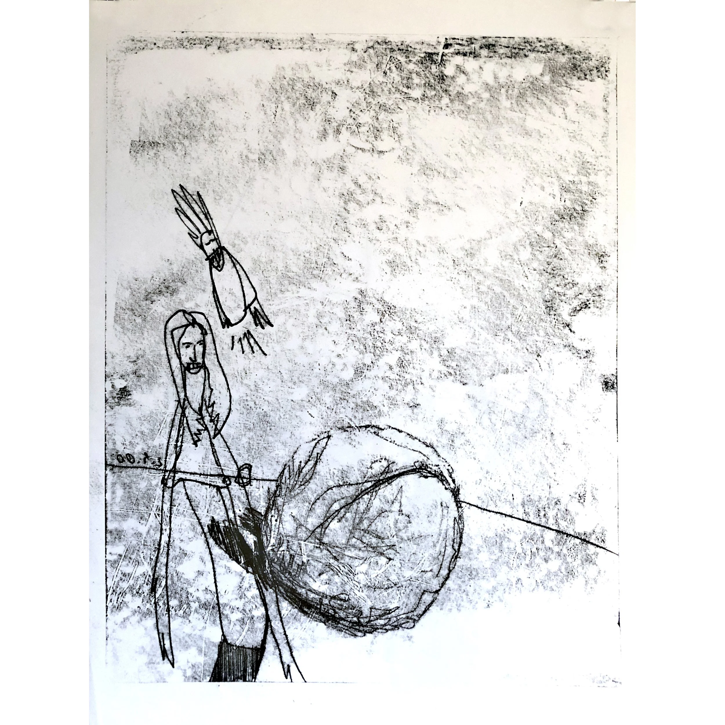 FILZBALL (FELT BALL) TV DRAWINGS