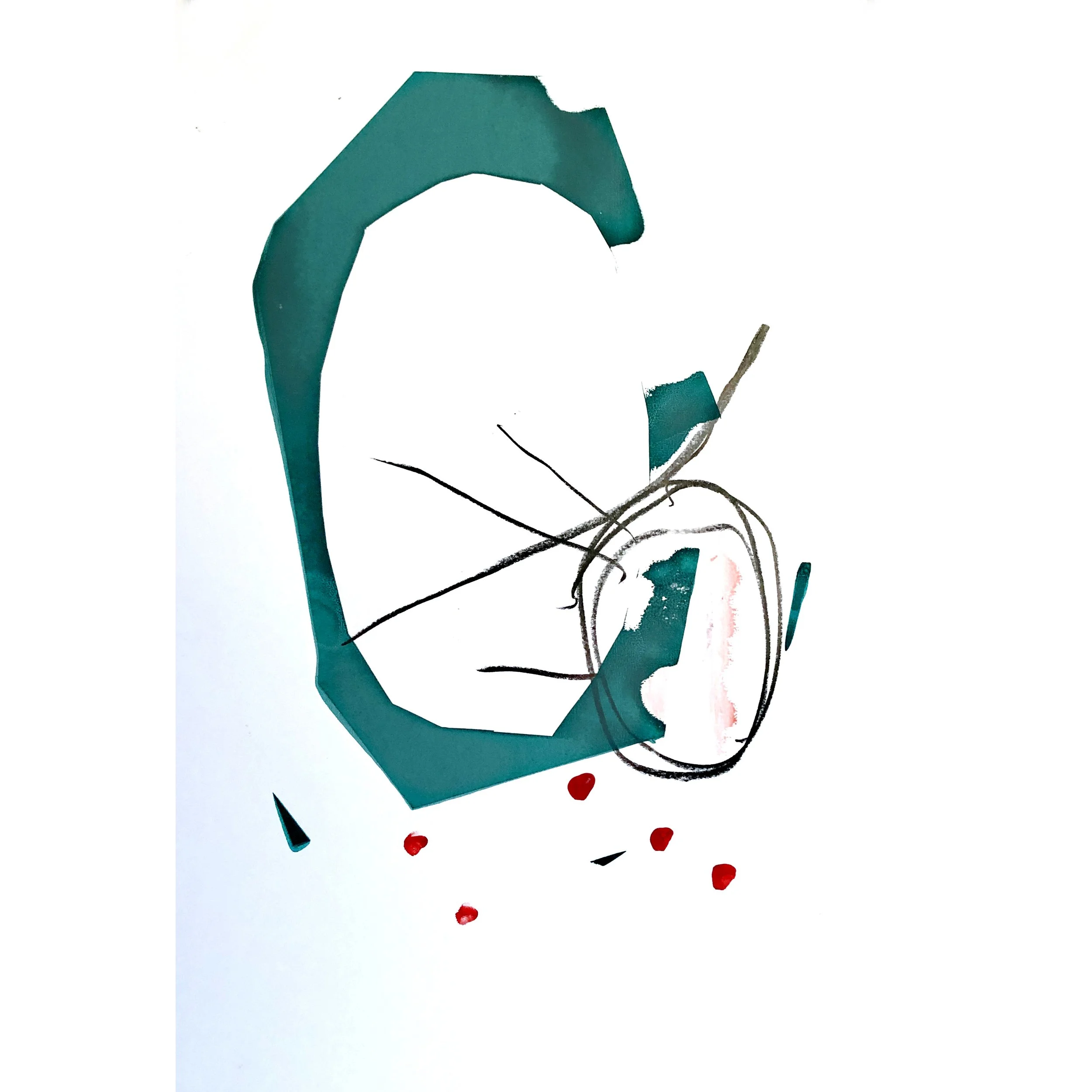 BITS (AND MORE) 019 (PINK GREEN WHITE)