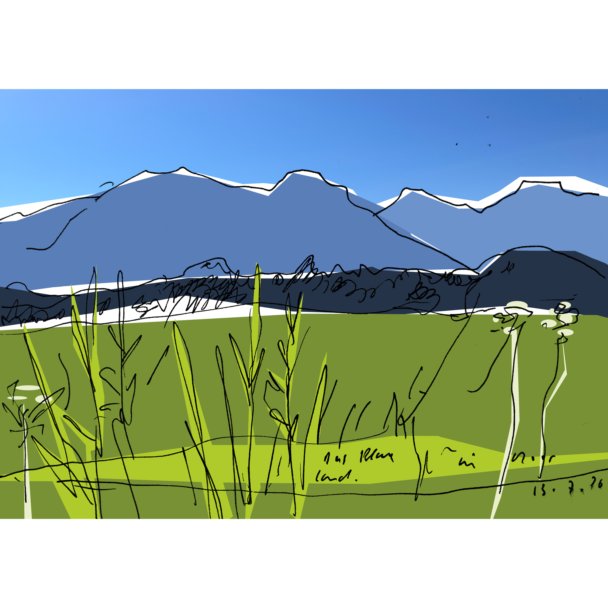 Das Blaue Land 12.7.26