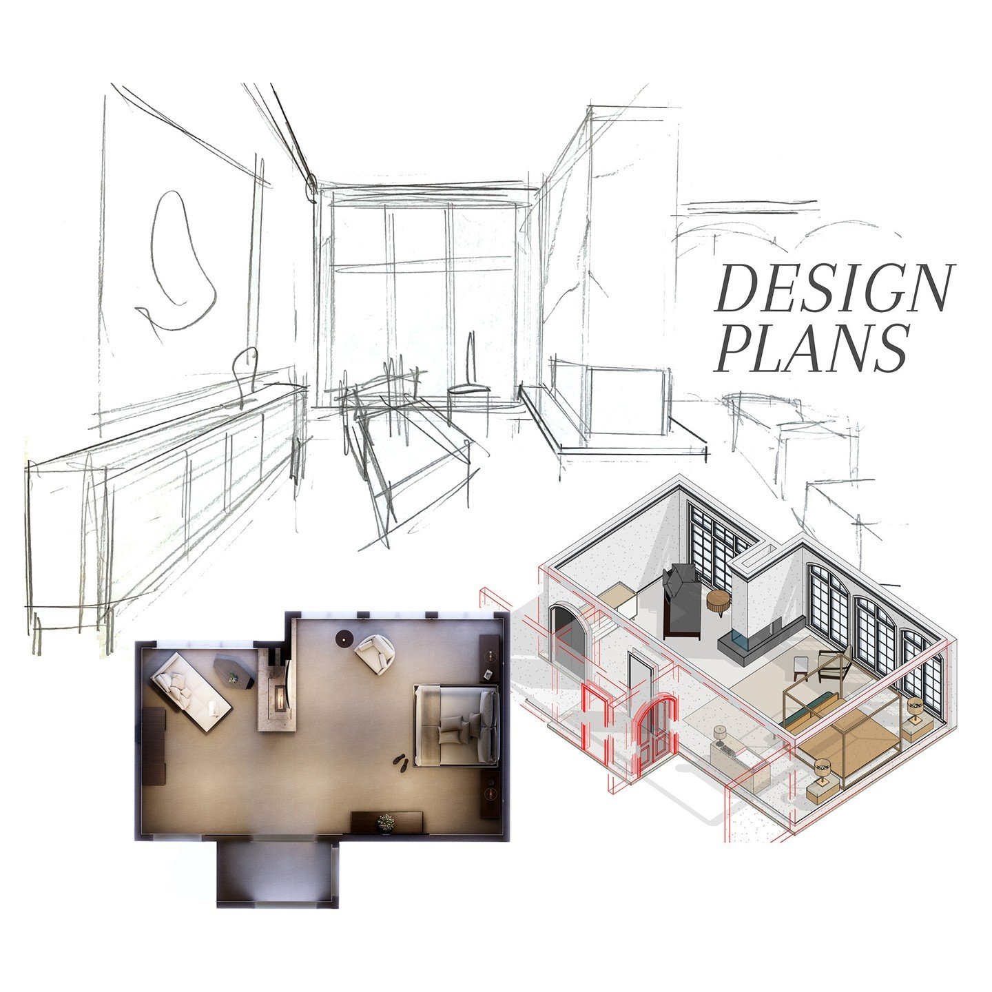 Evaluating the space of each project introduces challenges &mdash; that become exciting opportunities! 

We provide scaled drawings, elevation and floor plans at every stage of the design process. We keep our clients fully informed of our vision, and