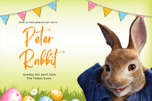 Breakfast with Peter Rabbit