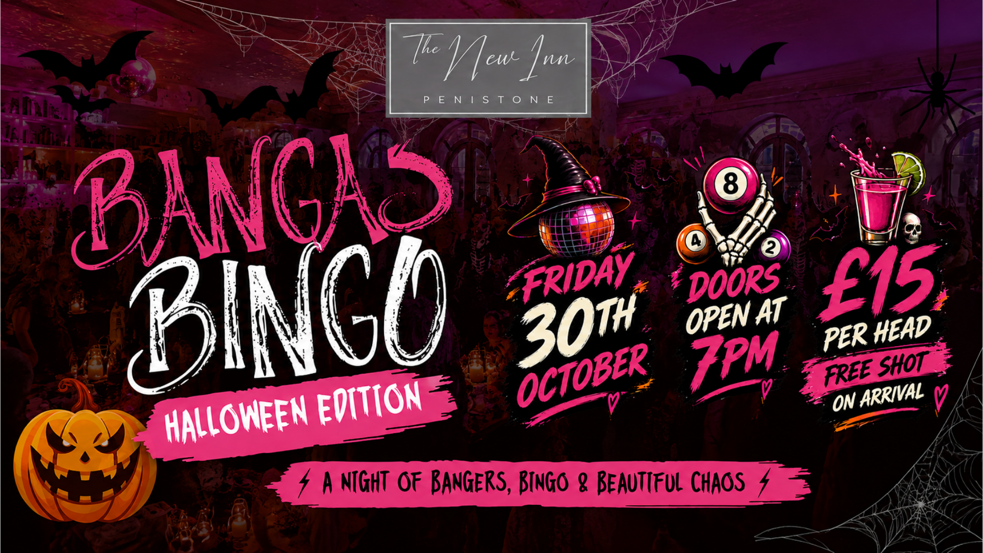 Halloween Bangas Bingo