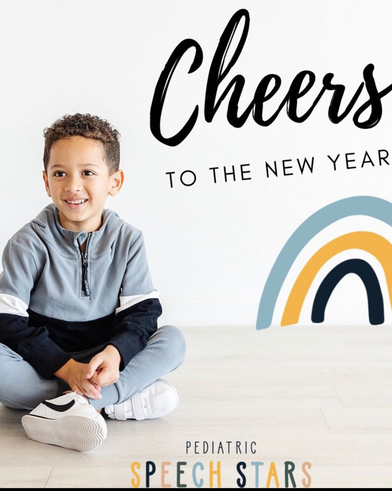 Happy New Year to all of our current &amp; former families! ✨

Some things we have to celebrate in 2023&hellip;
✨ 970 Visits Completed 
✨ 46 ⭐️⭐️⭐️⭐️⭐️ 5 star Google Reviews
✨ A team of 6 Speech Therapists providing individualized Speech Therapy conv
