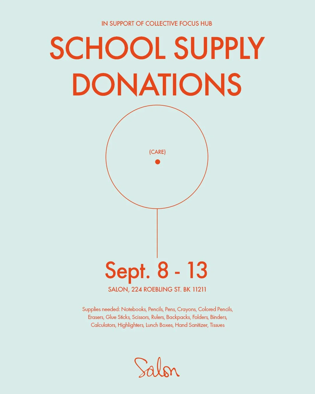 Donate School Supplies