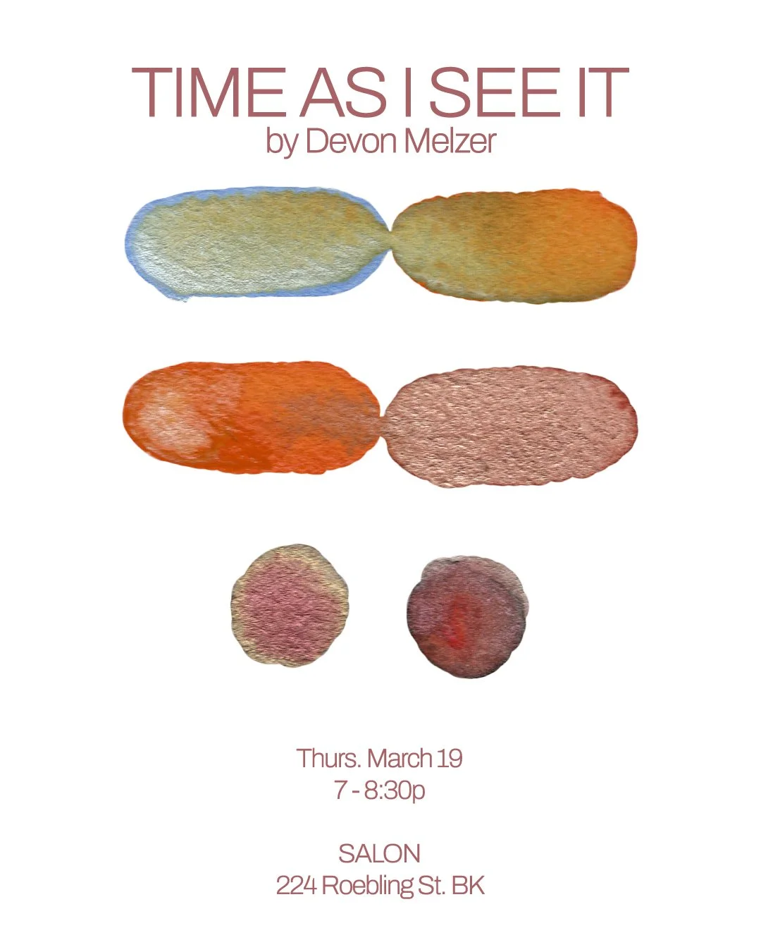 Time As I See It by Devon Melzer