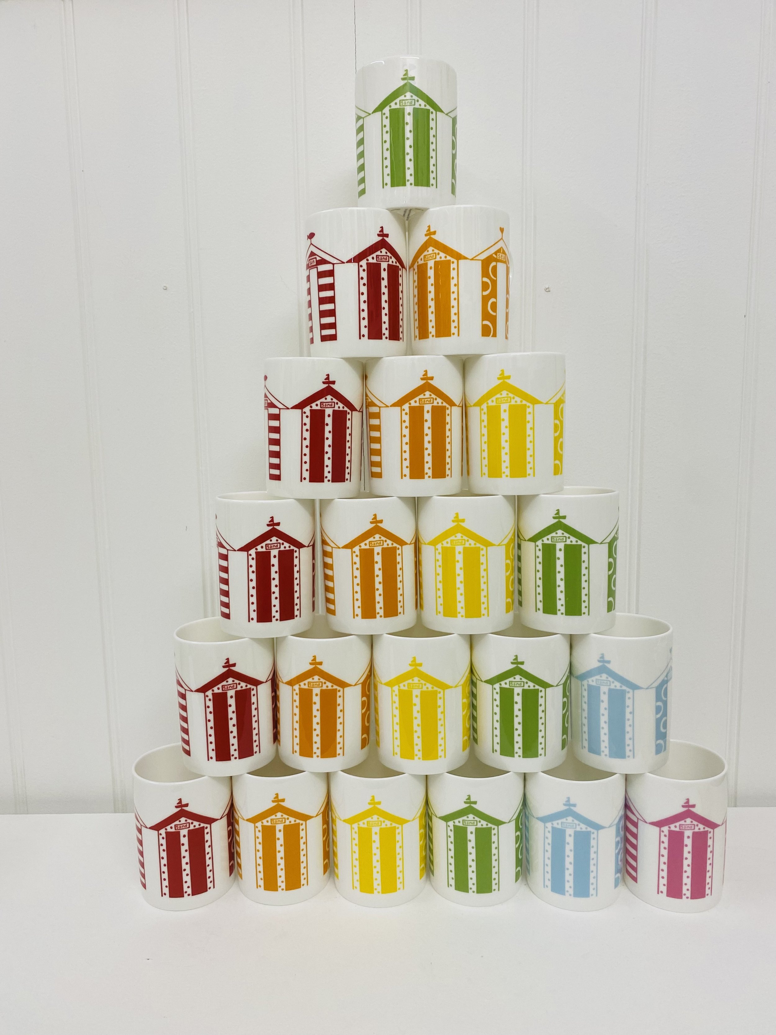 Beach Hut Mugs