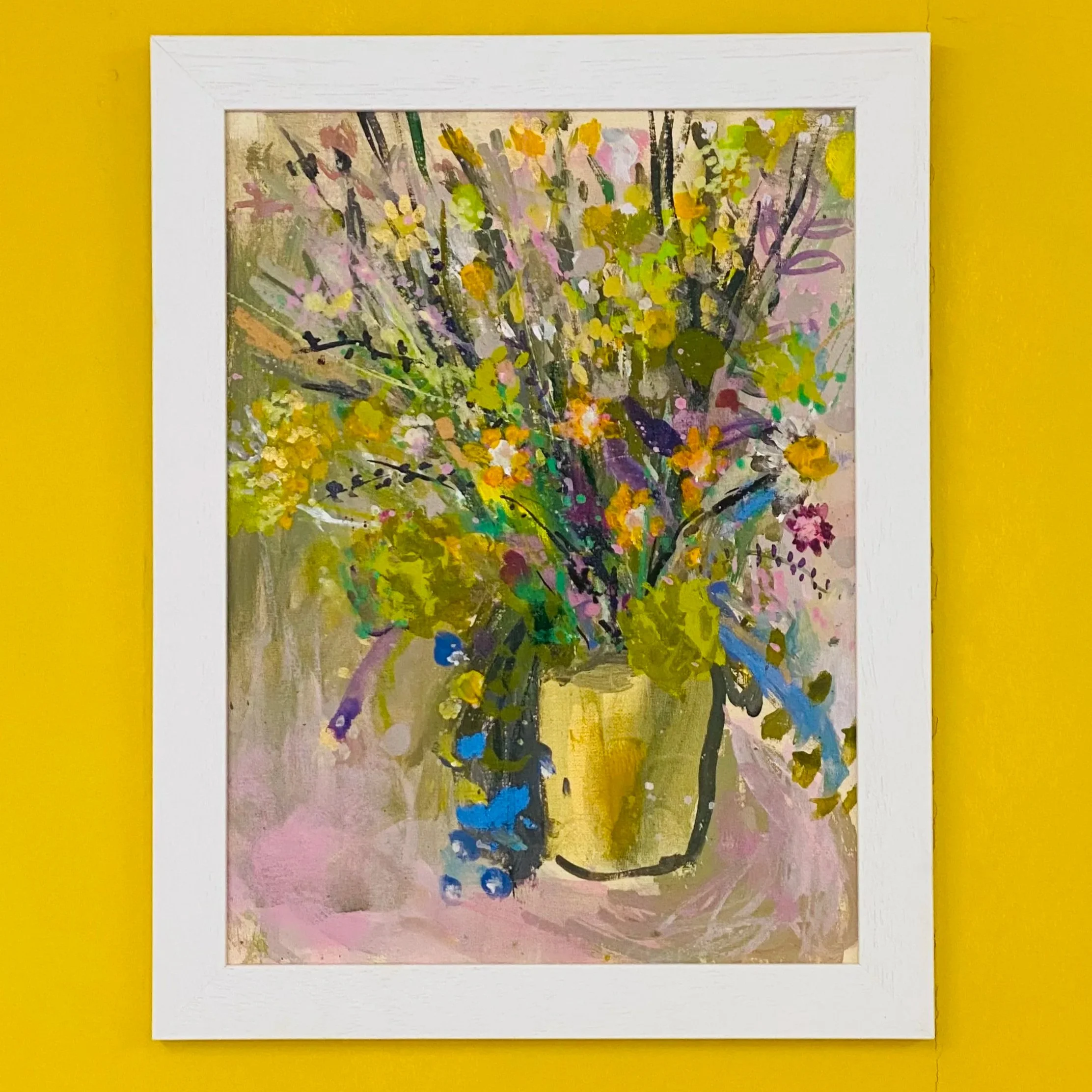 'Summer Yellow' shown in frame