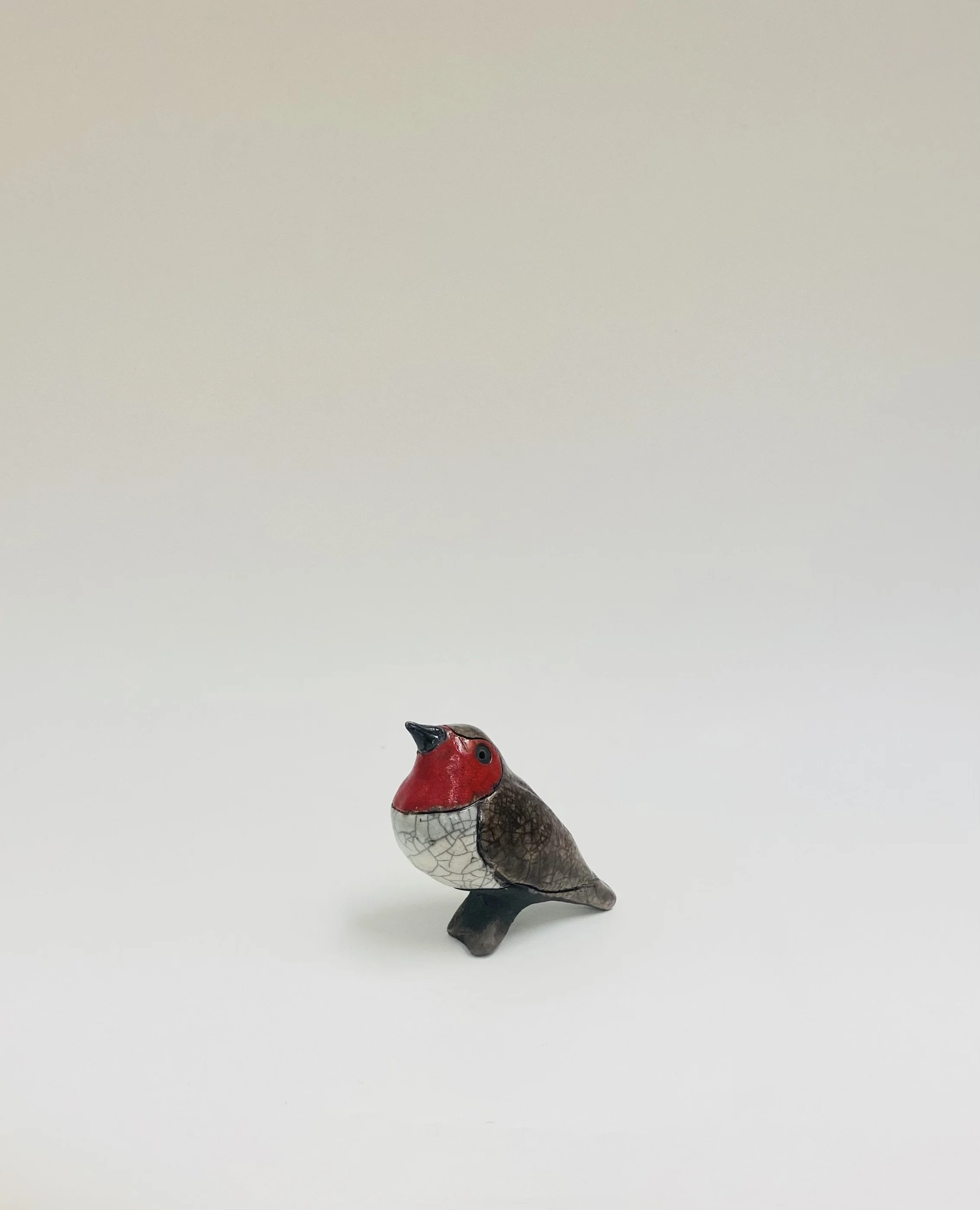 Raku Robin approx H11cm L10cm £60