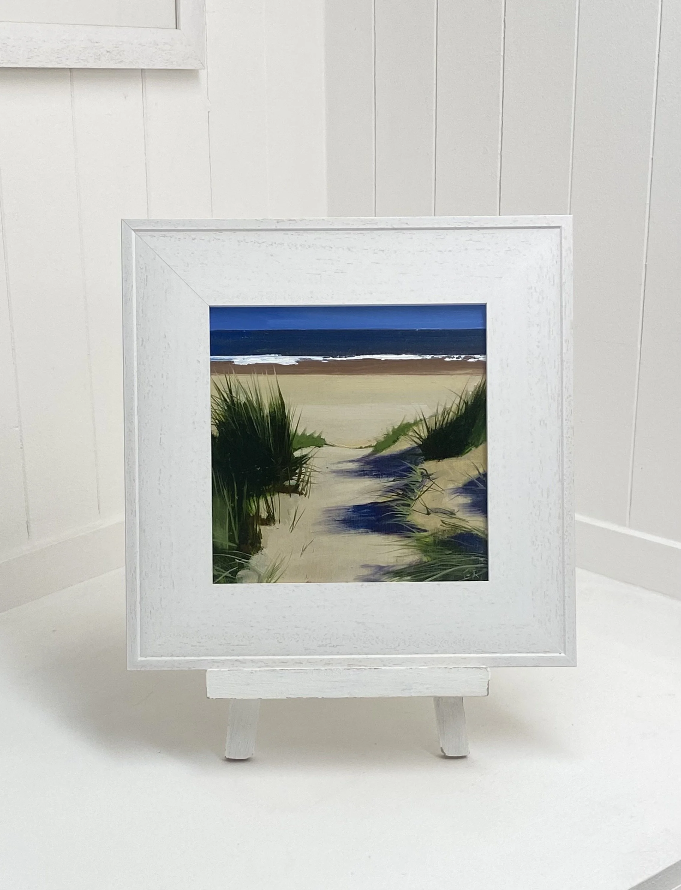 New Graham Rider paintings for Autumn, 'Late Sun' oil on board 30cm x 30cm framed £295