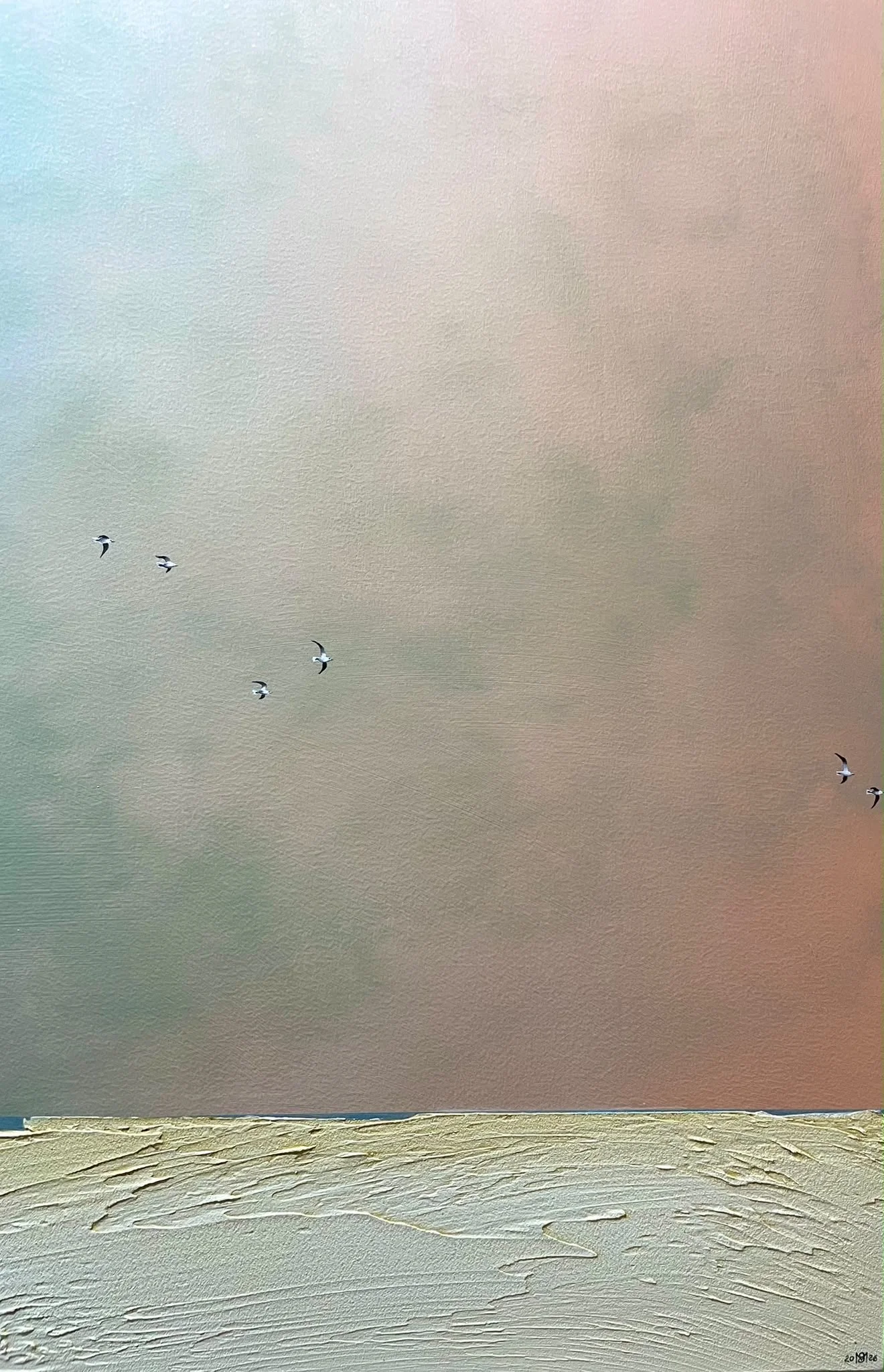 'Low Gulls' detail .JPG