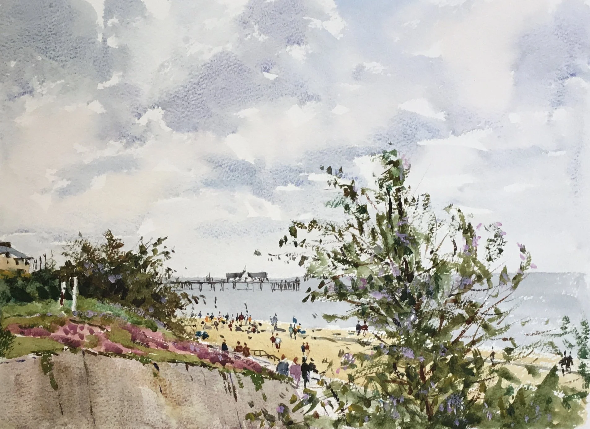 The Pier From Gunhill 53cm x 43cm ref 072303 £300.jpeg