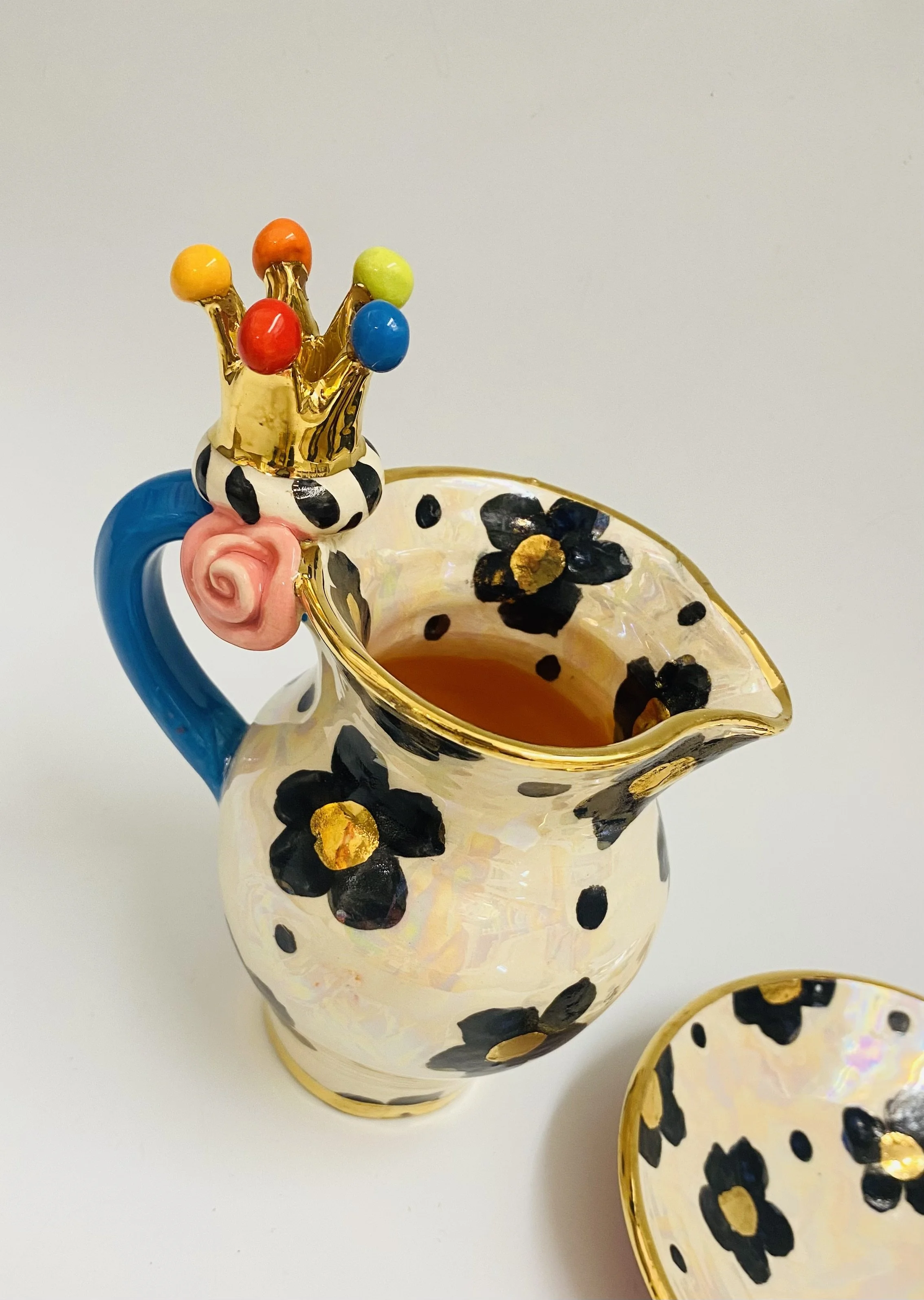 Small crown creamer jug