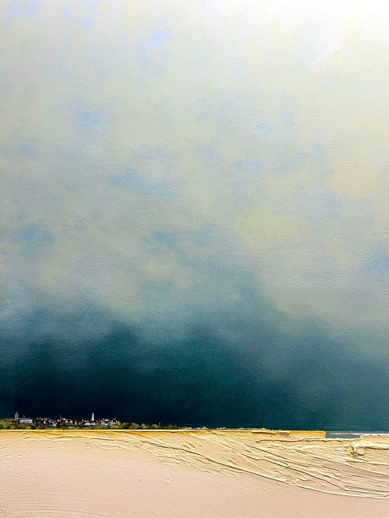 'Low Gulls' detail.JPG