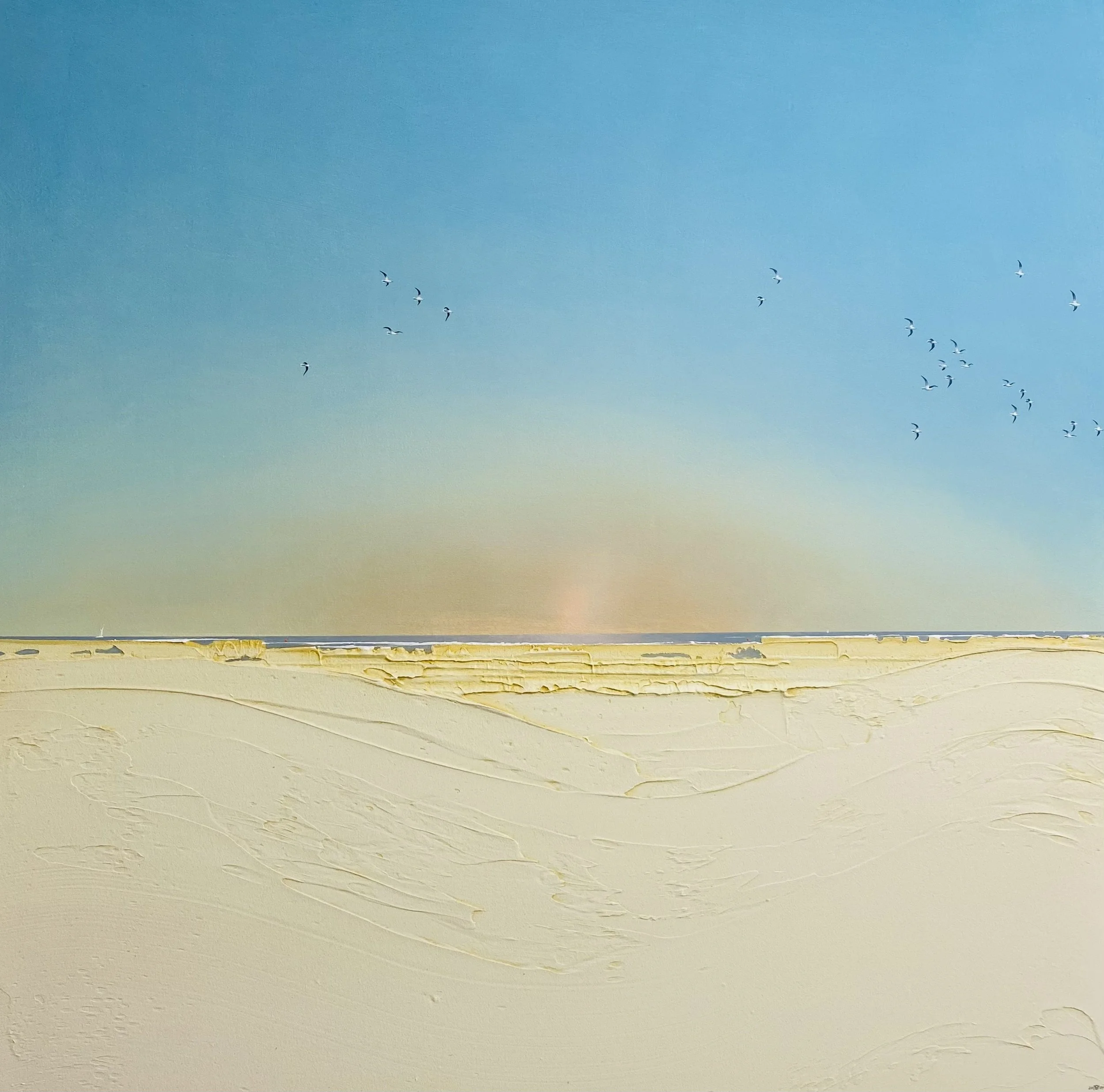 'Prospect 1' acrylic on board 80cm x 80cm framed £1,950