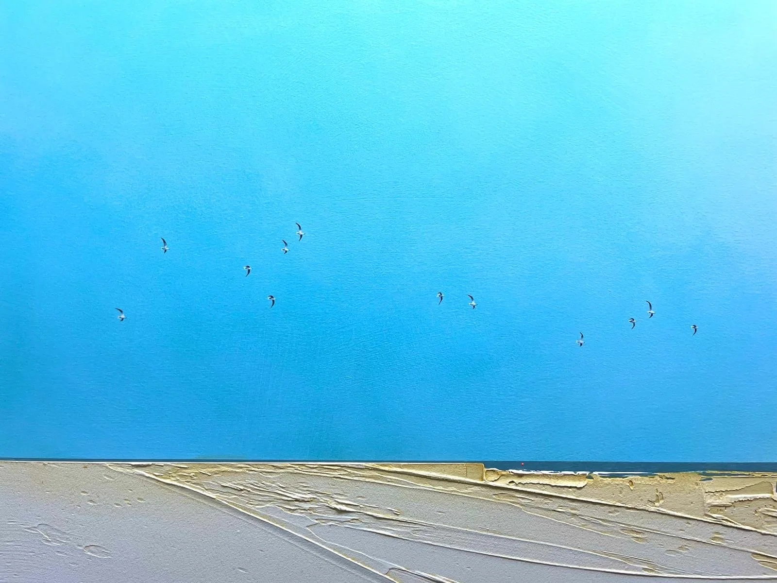 Detail, 'Washed Up Buoy' SOLD