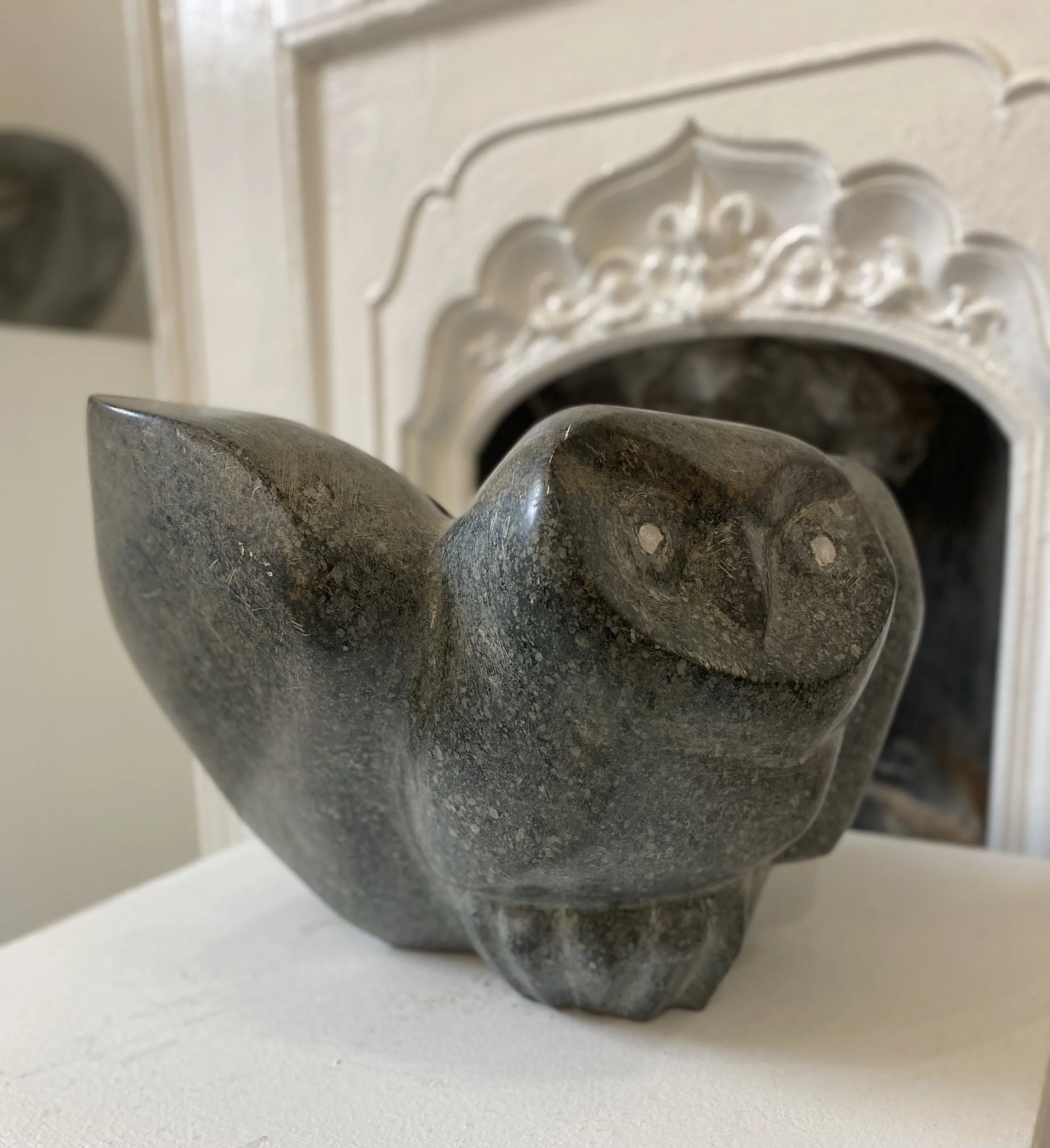 Owl Sitting, Cornish Soapstone £2,995