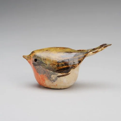 Garden birds by Elissa Palser, handmade ceramic