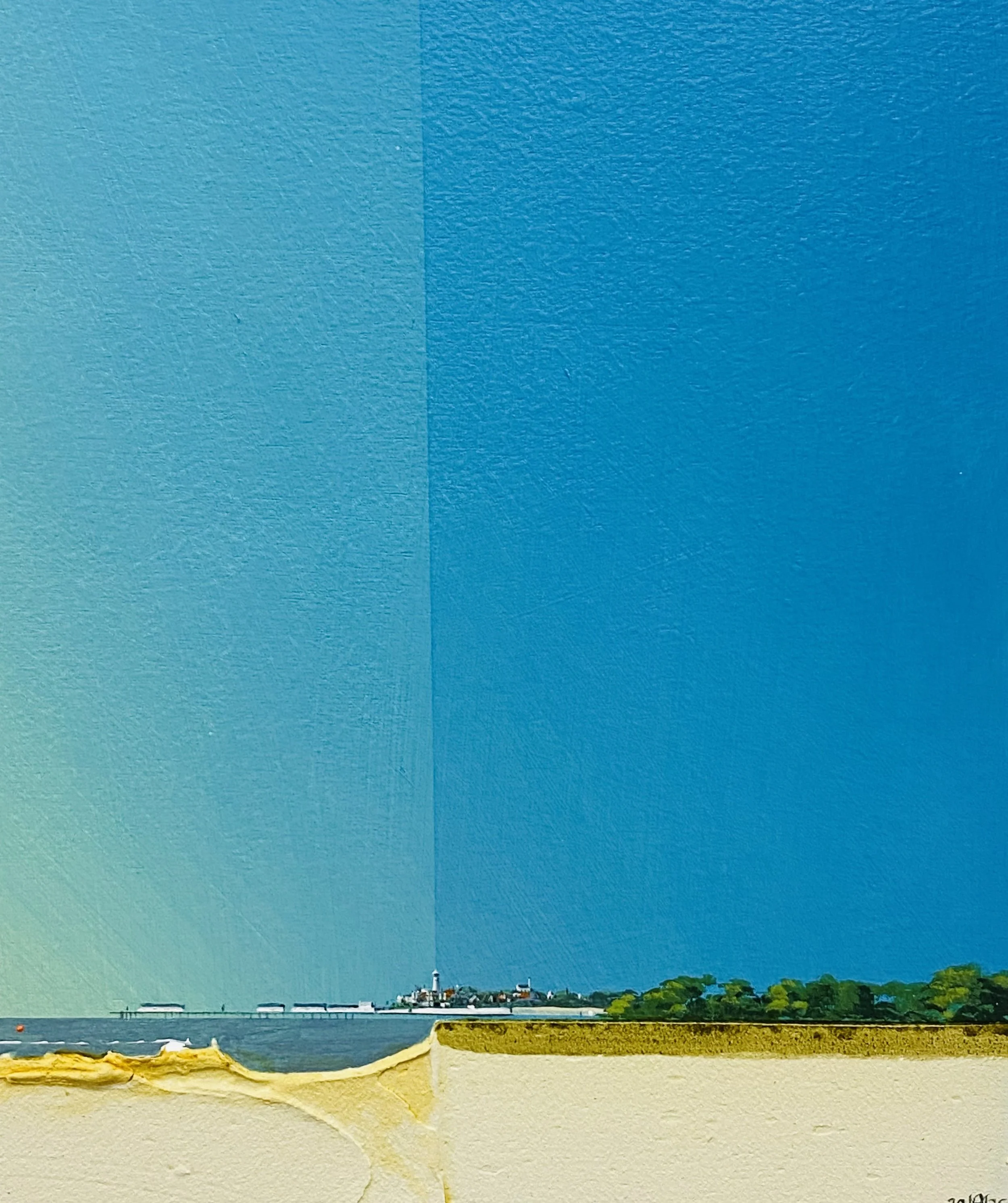 'Crescent Moon, Black Walk' detail