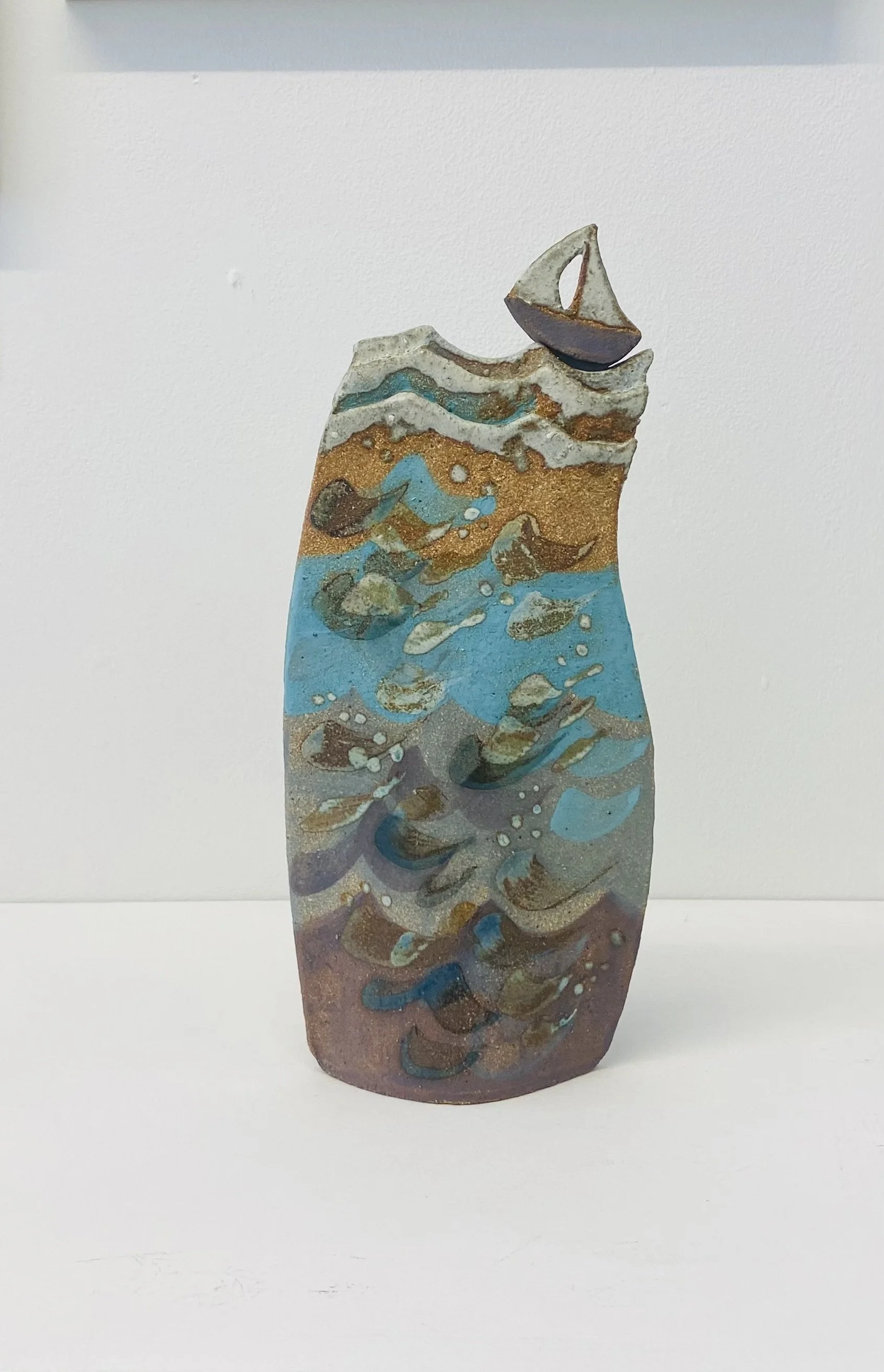 'Choppy Reach' ceramic H22cm W15cm D6cm £105.00