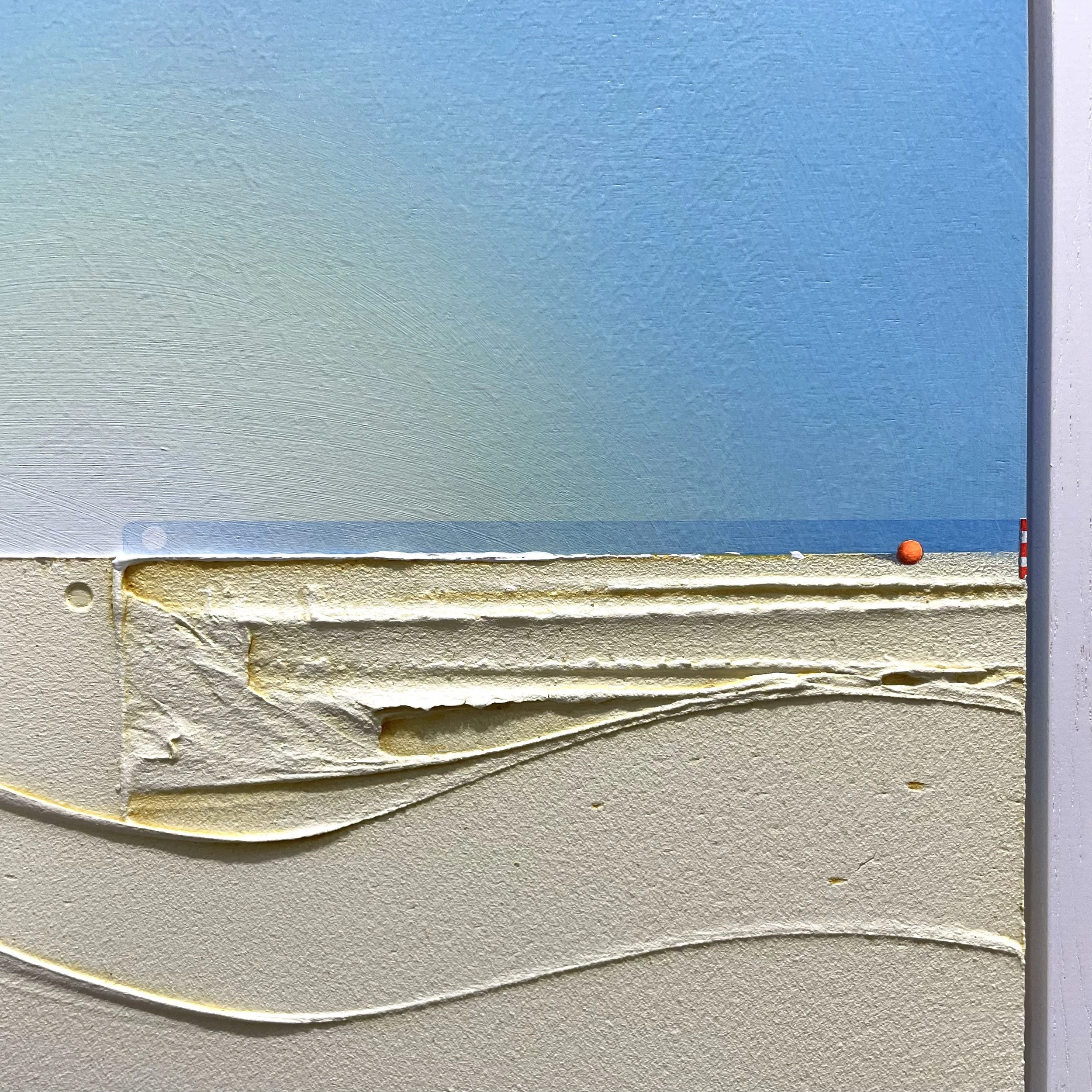 'Gull with Buoy & Post' detail