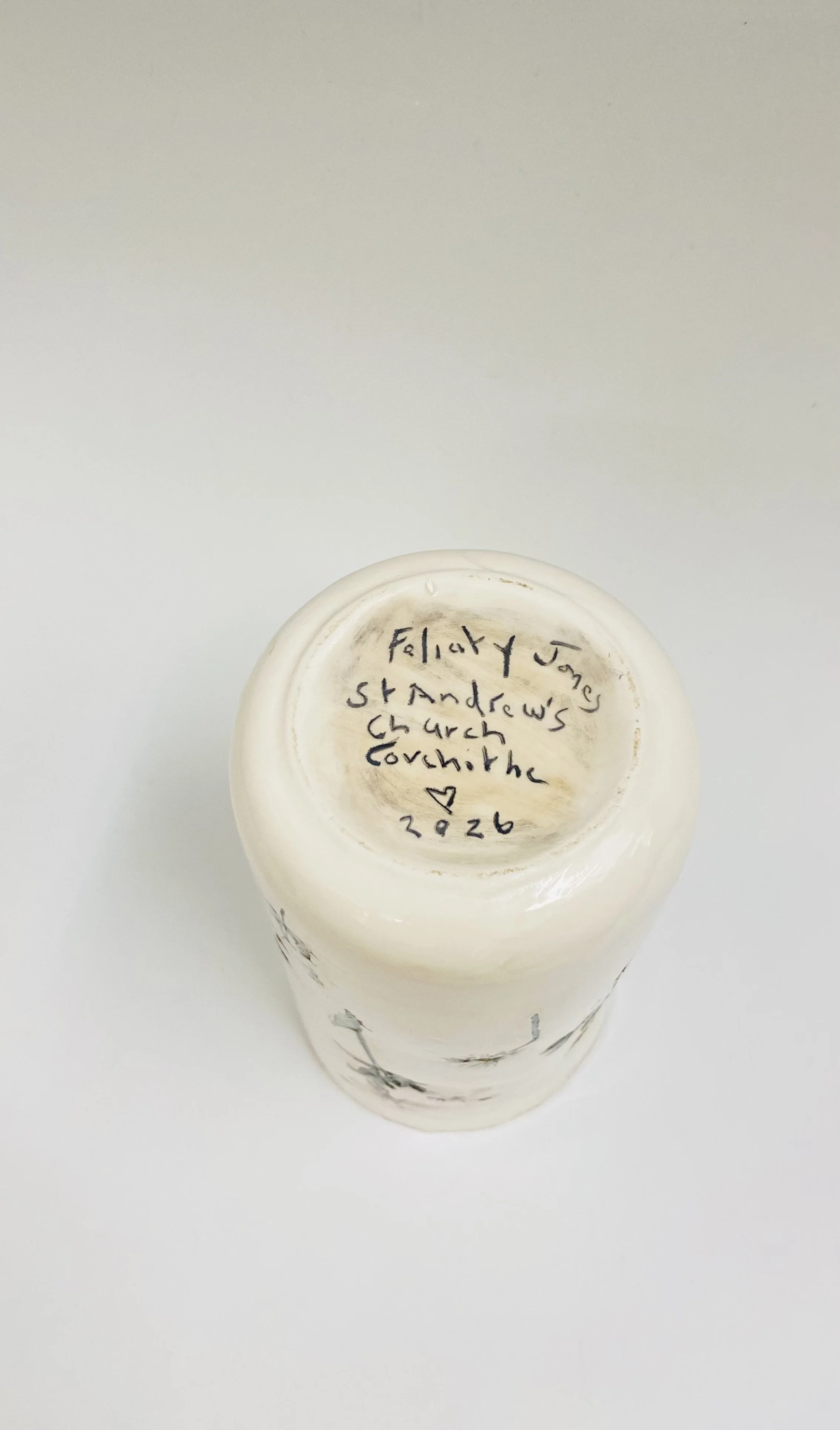 Each individual piece is titled and signed by the artist on the base