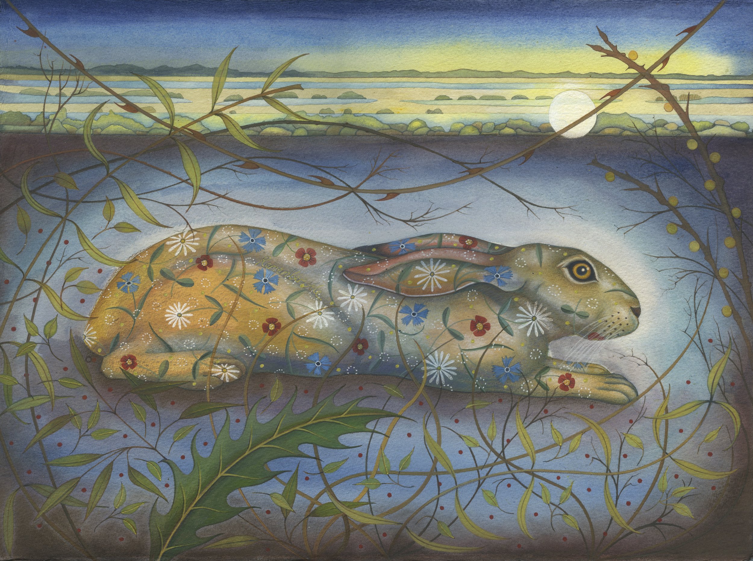 'Remember Me' limited edition Giclee print, numbered & signed by the artist  35cm x 44cm framed £135.00