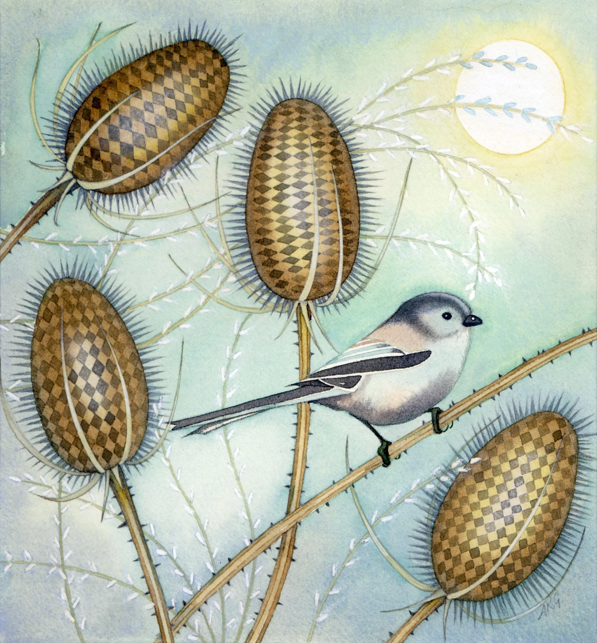 'Long Tailed Tit' limited edition print, numbered and signed by the artist, please enquire