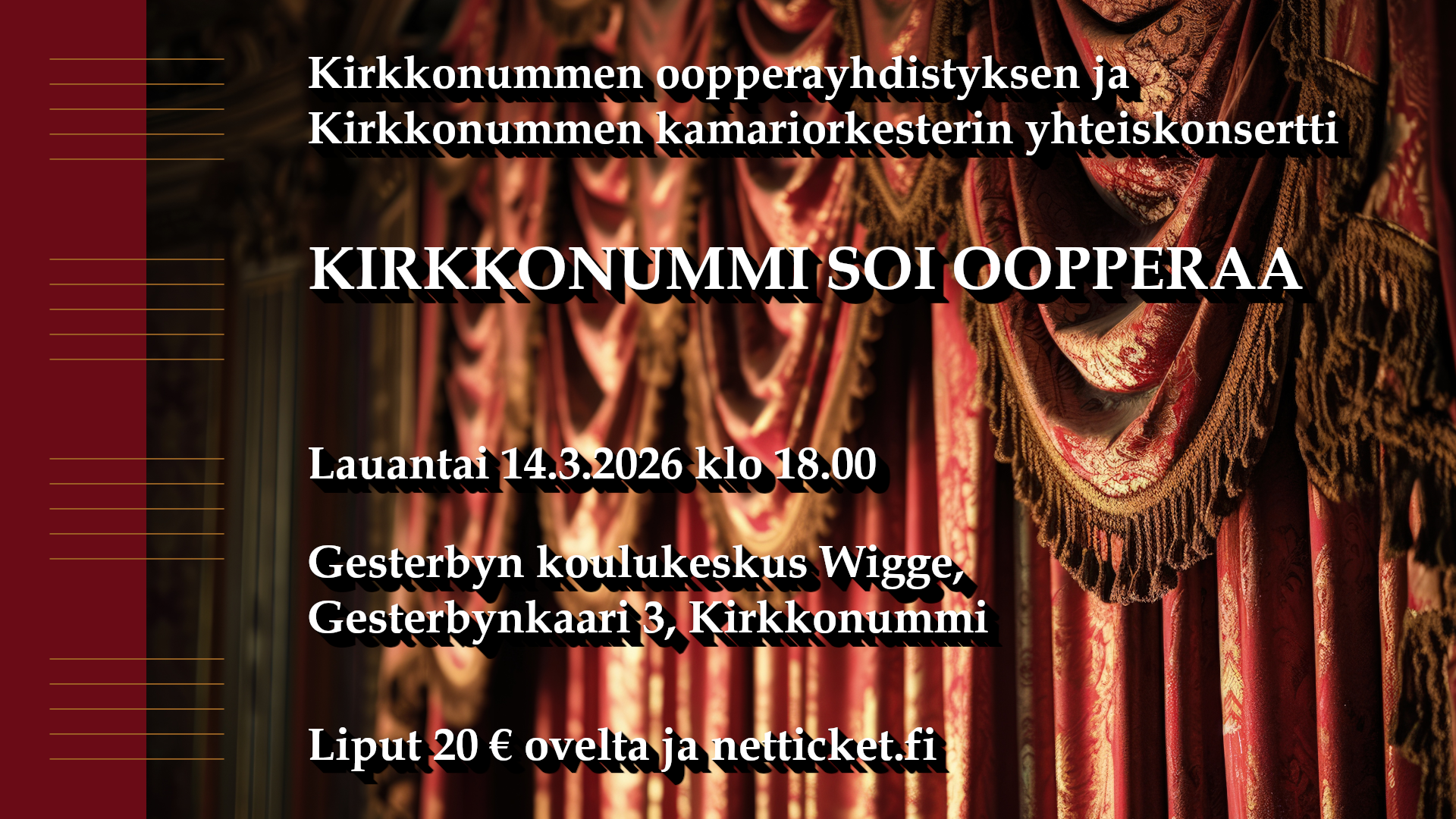 Kirkkonummi soi oopperaa