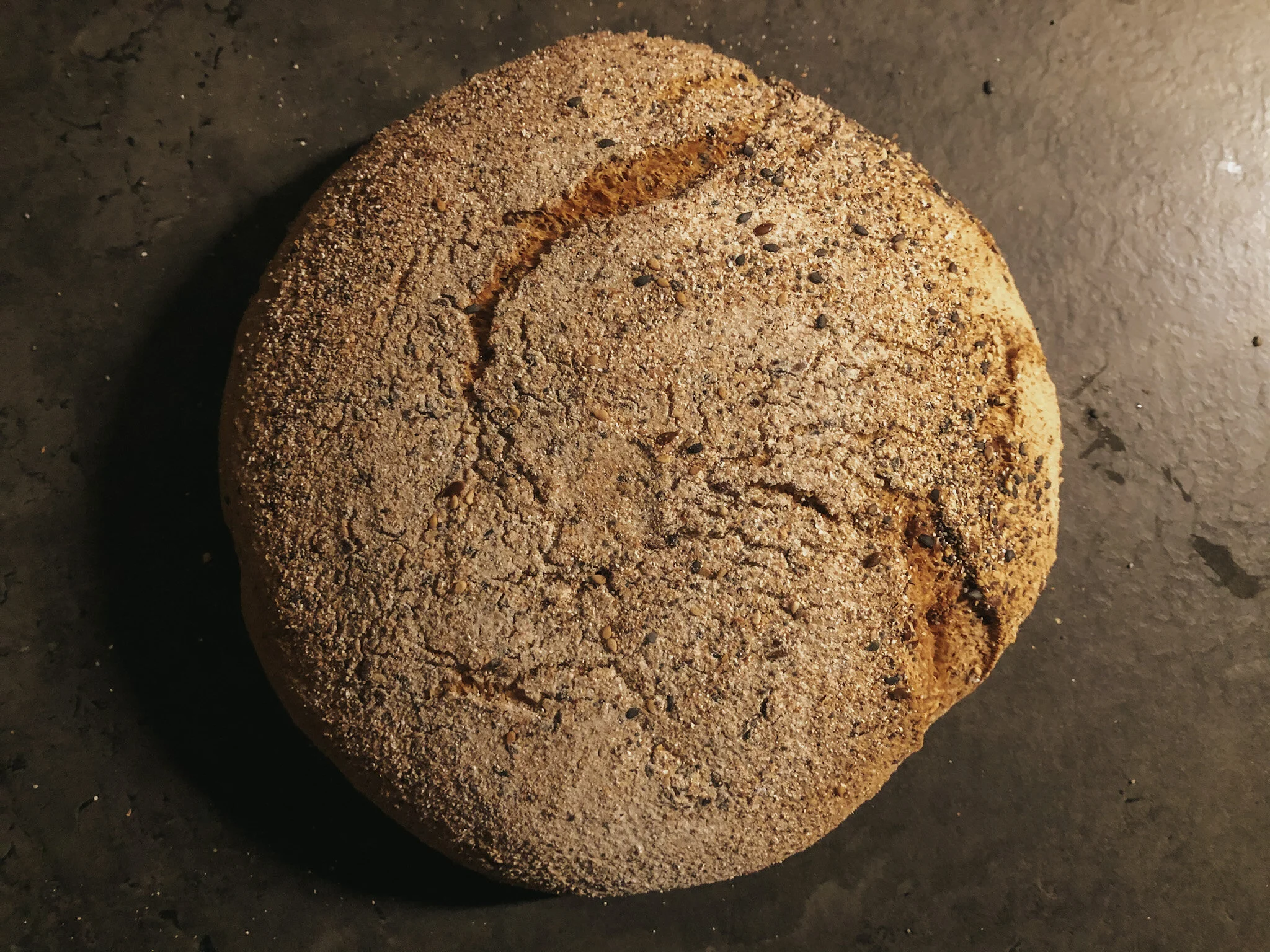 Pane integrale senza glutine ai semi