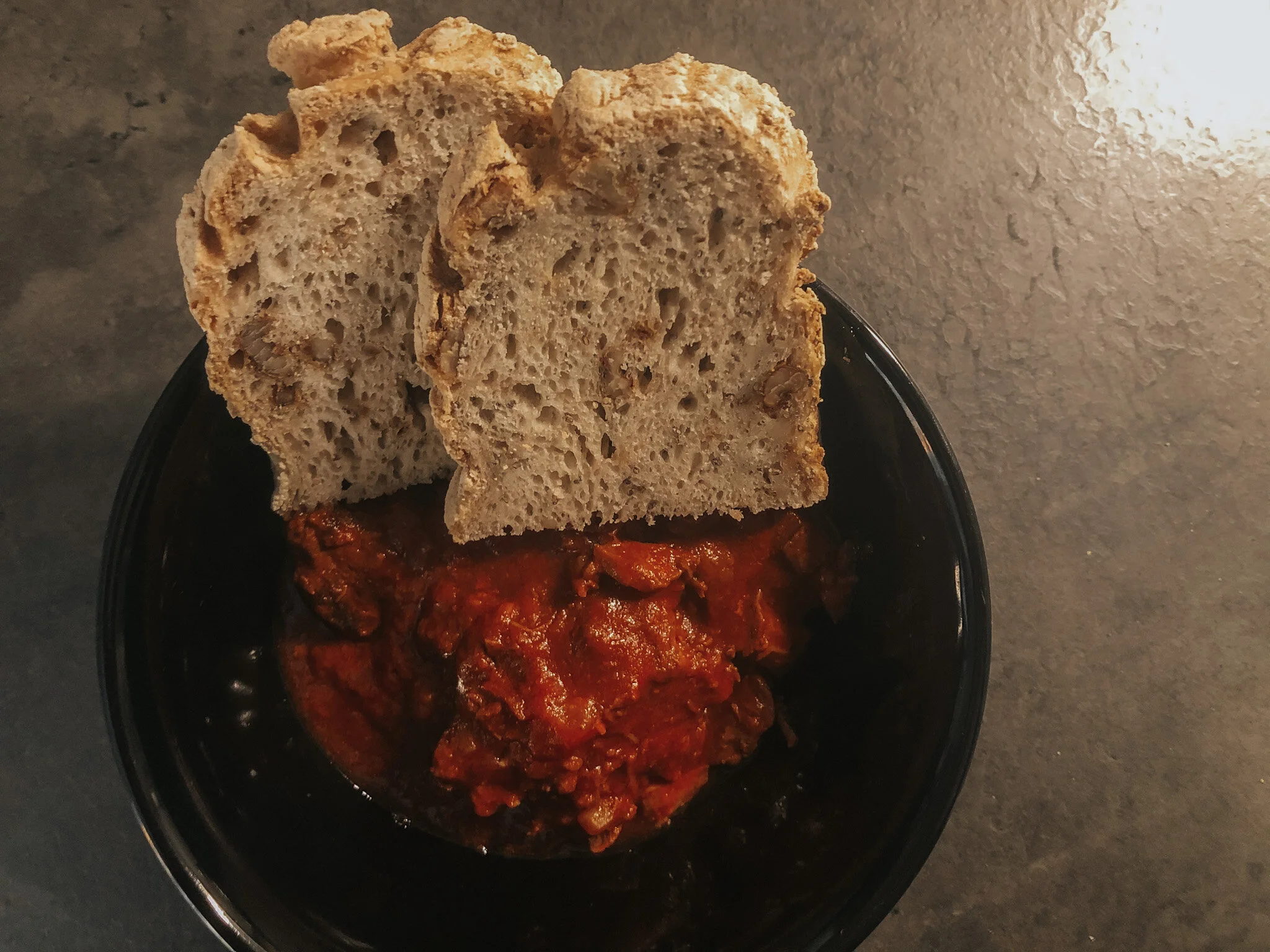 Pane senza glutine alle noci