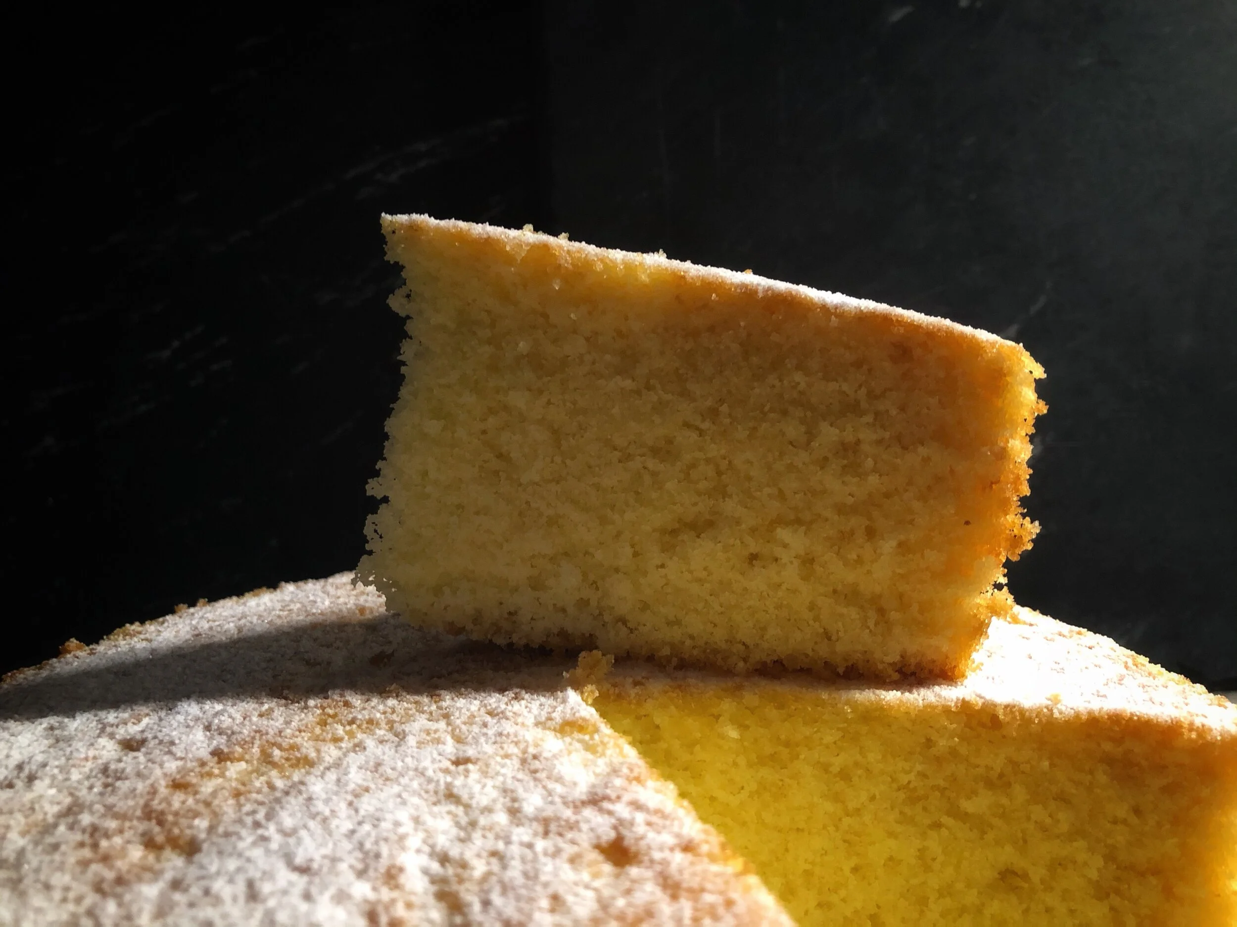 Torta semplice senza glutine e senza latte