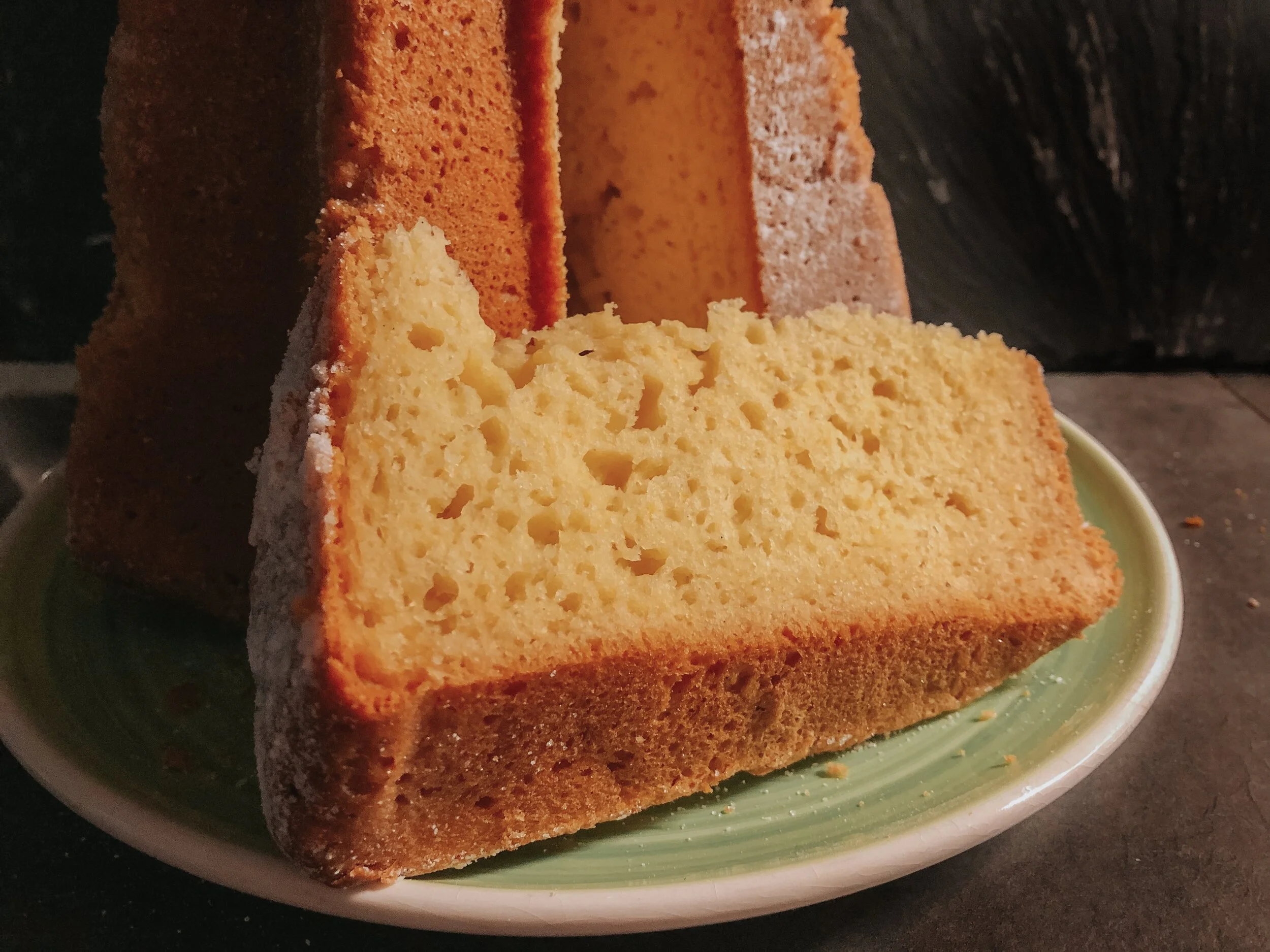 Pandoro senza glutine, senza mix e senza lattosio