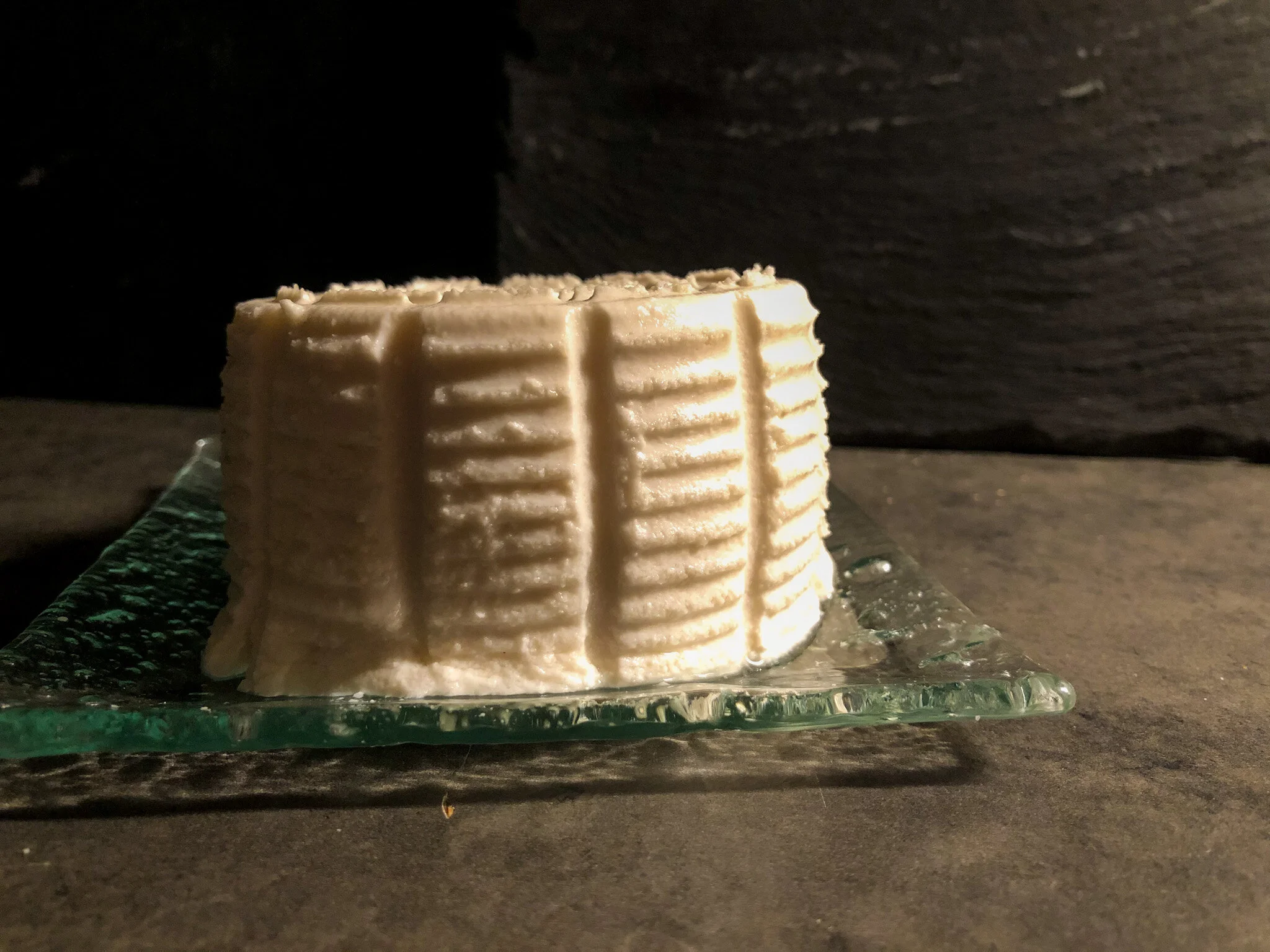 Ricotta di mandorle senza glutine vegan e senza latte
