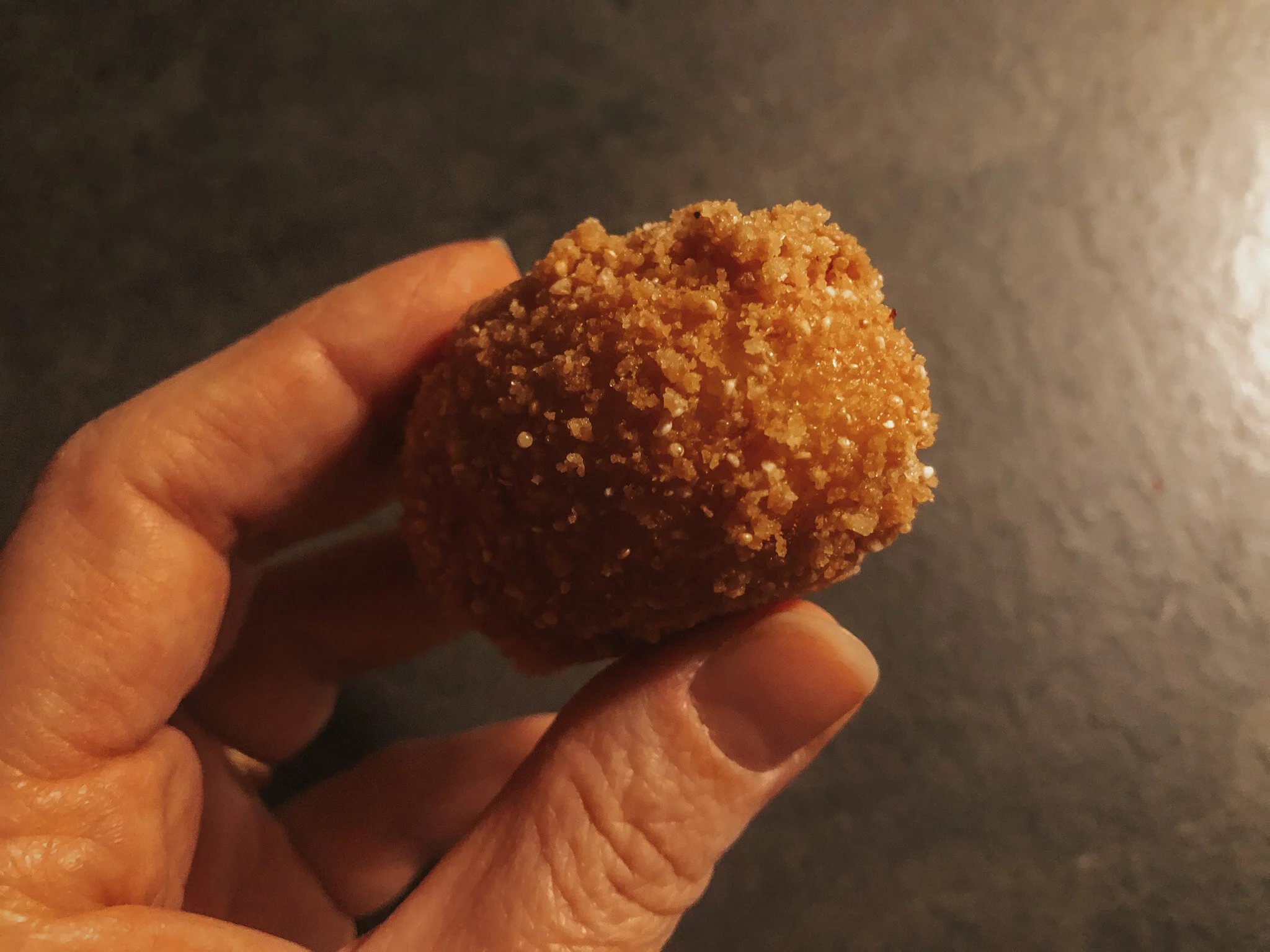 Crocchette di baccalà senza glutine, senza latte e senza uova