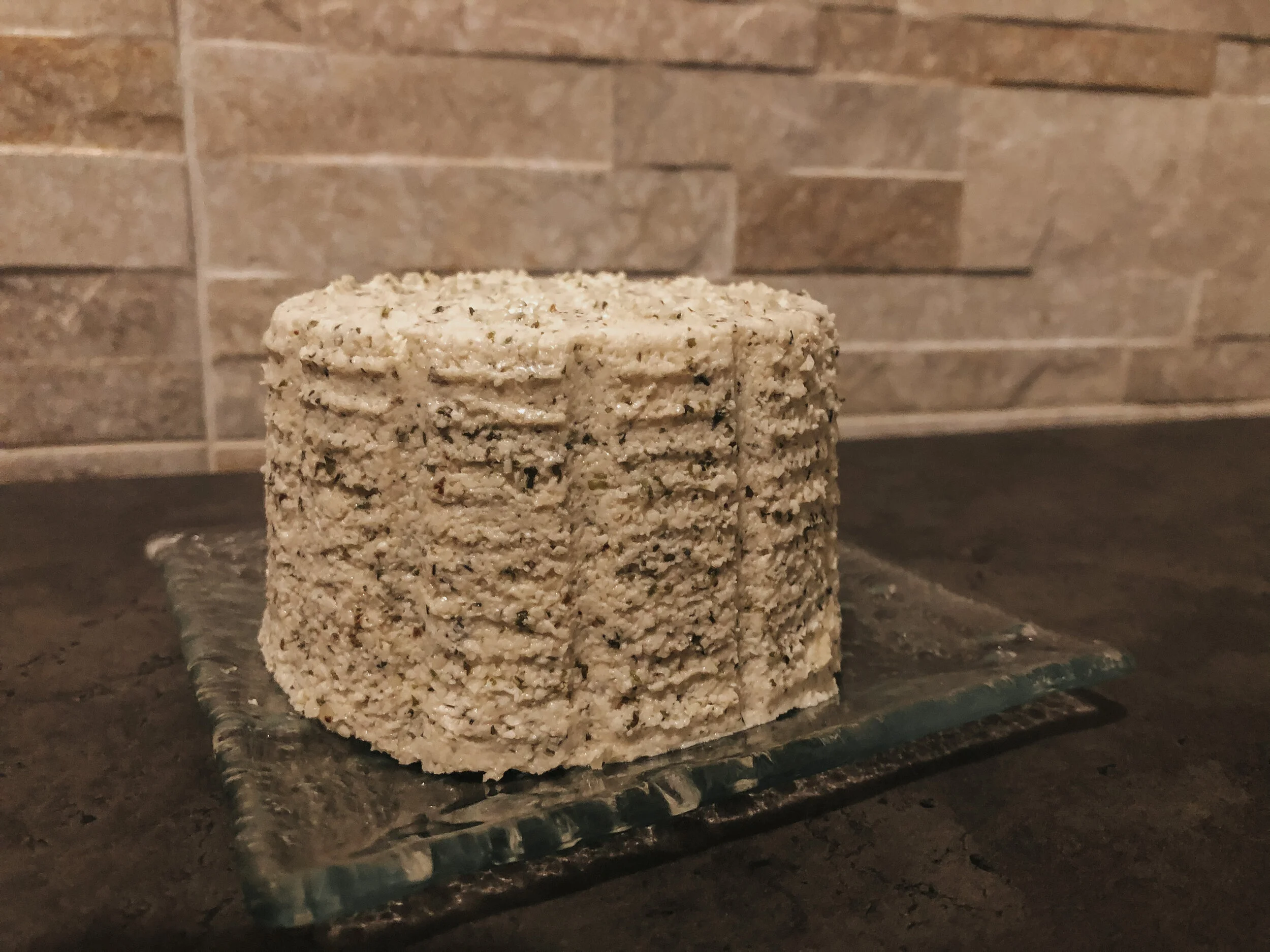 Ricotta di canapa senza glutine vegan e senza latte 