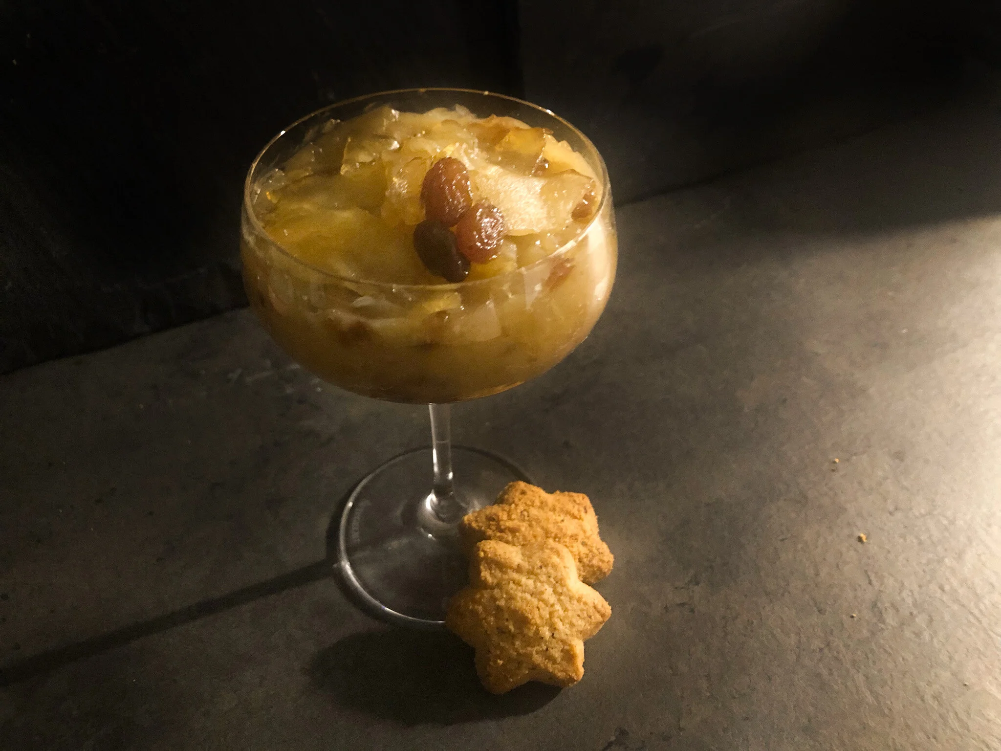 Strudel di mele senza glutine e senza latte, in coppa