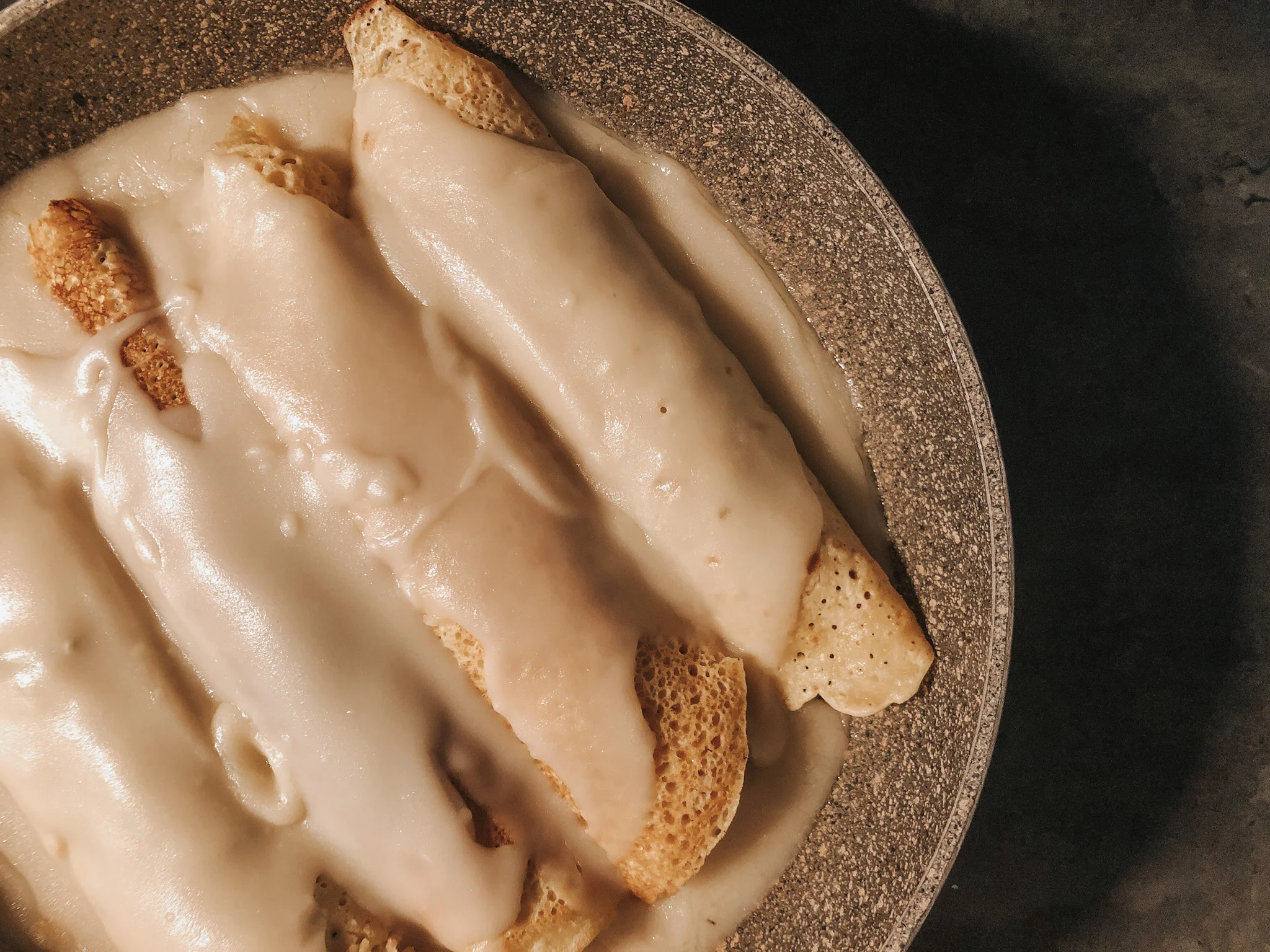 Besciamella senza glutine e senza latte vegan