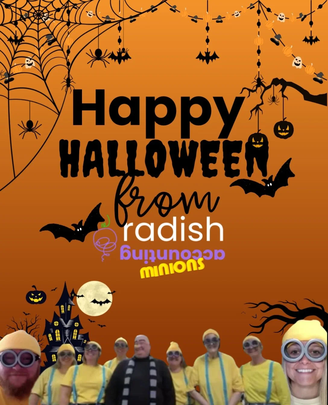 Happy Halloween holiday to all from the accountants that make you smile, and today we dressed up as minions, even our remote working team turned into yellow trouble! #denver #theaccountantsthatmakeyousmile #happyhalloween