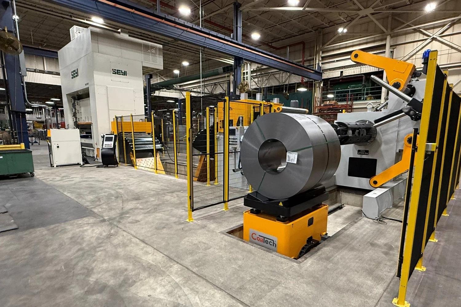 1300mm Conventional HSLA installation